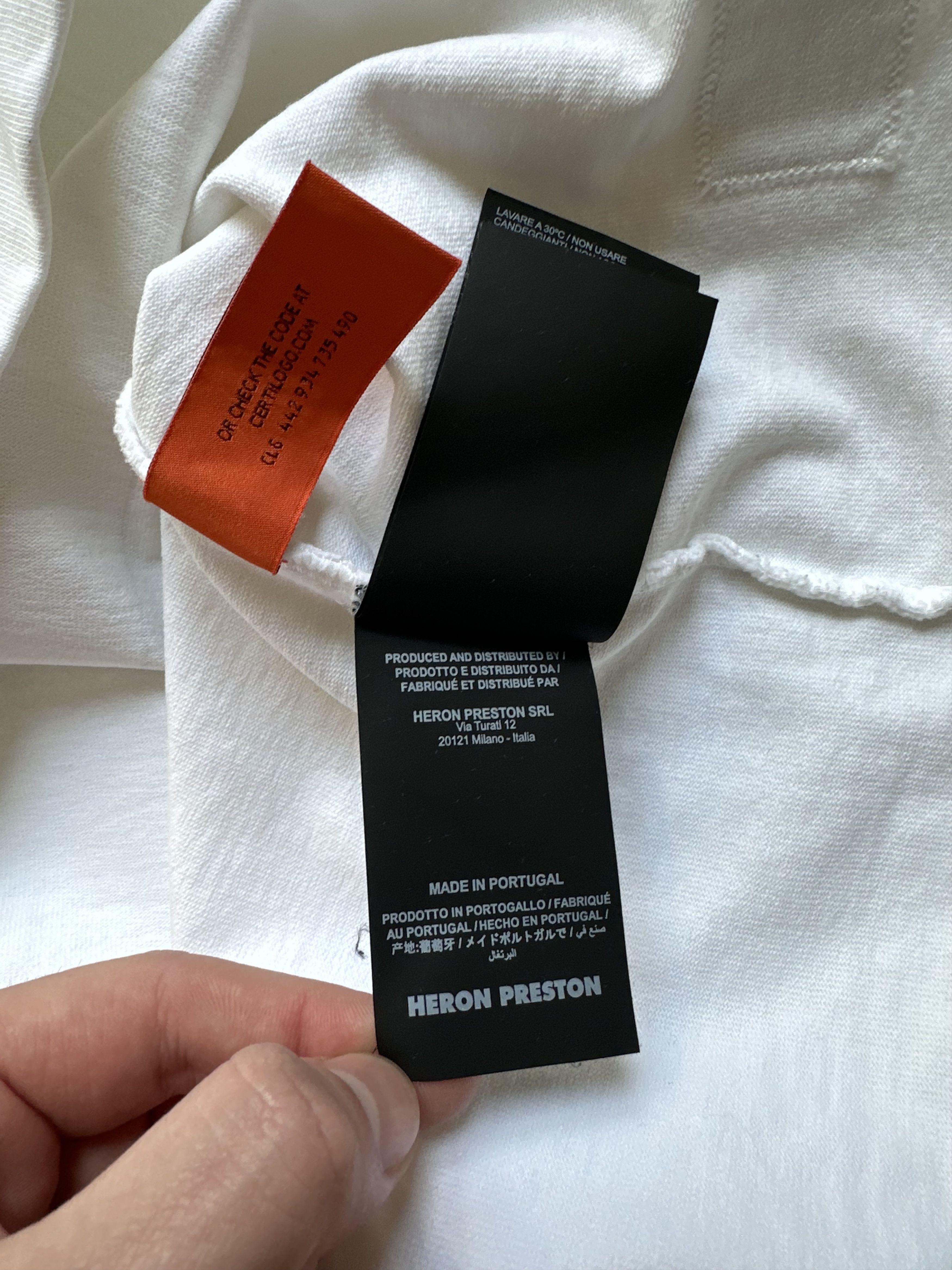 Heron Preston Heron Preston t shirt Size US S / EU 44-46 / 1 - 12 Thumbnail