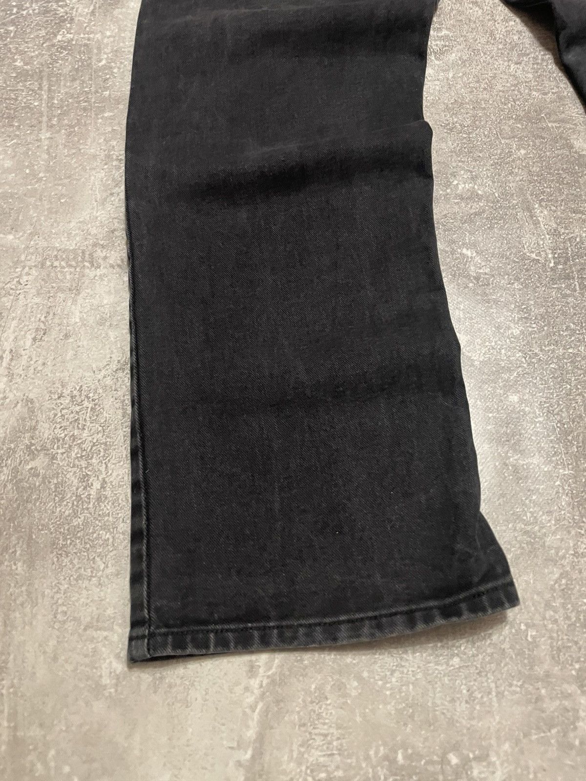 Armani Vintage Armani Jeans Black Regular Fit Denim Size 34 Size US 34 / EU 50 - 14 Thumbnail