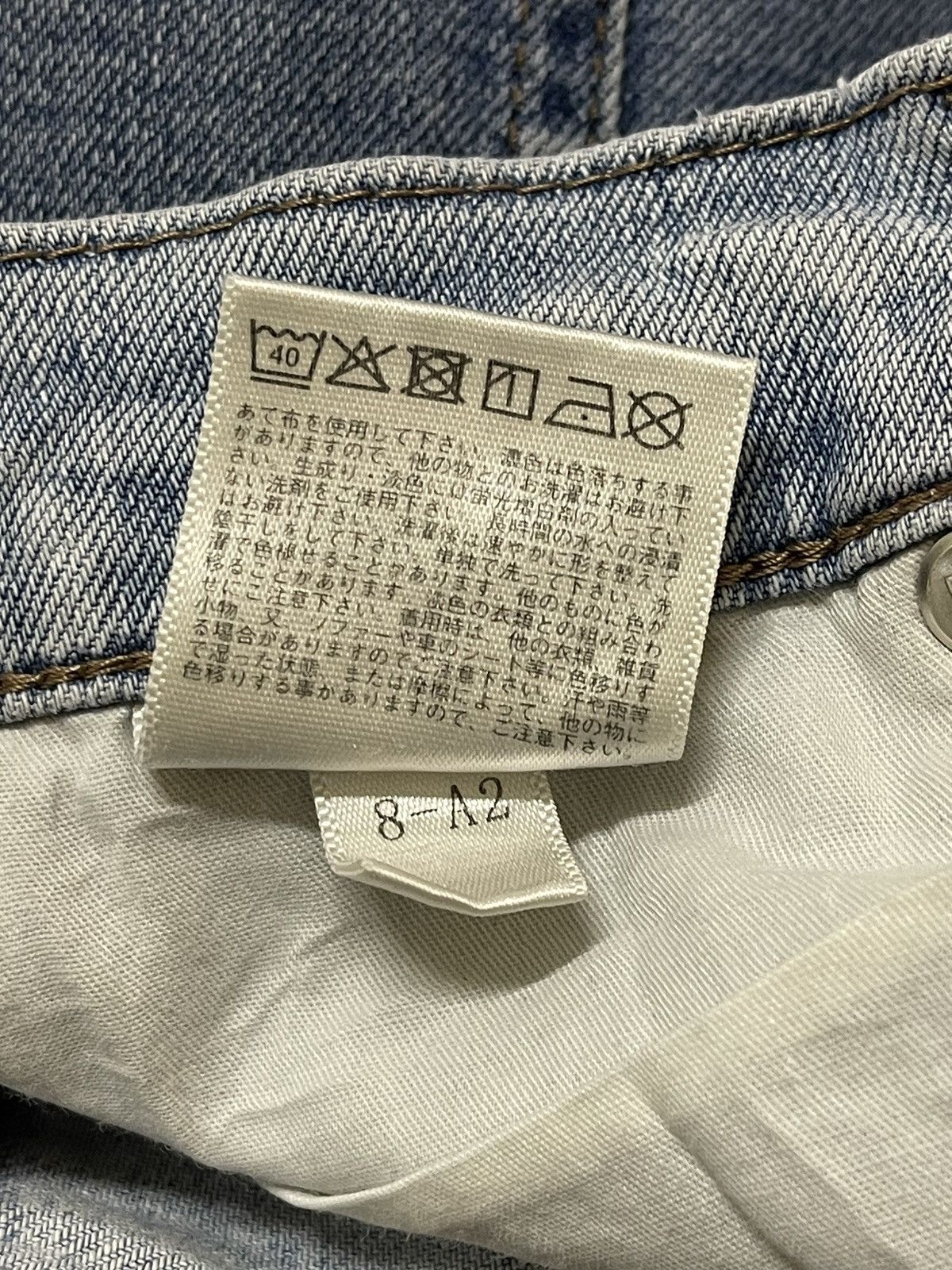 Uniqlo Vintage Japanese Uniqlo Blue Faded Wash Style Baggy Jeans Size US 28 / EU 44 - 10 Thumbnail