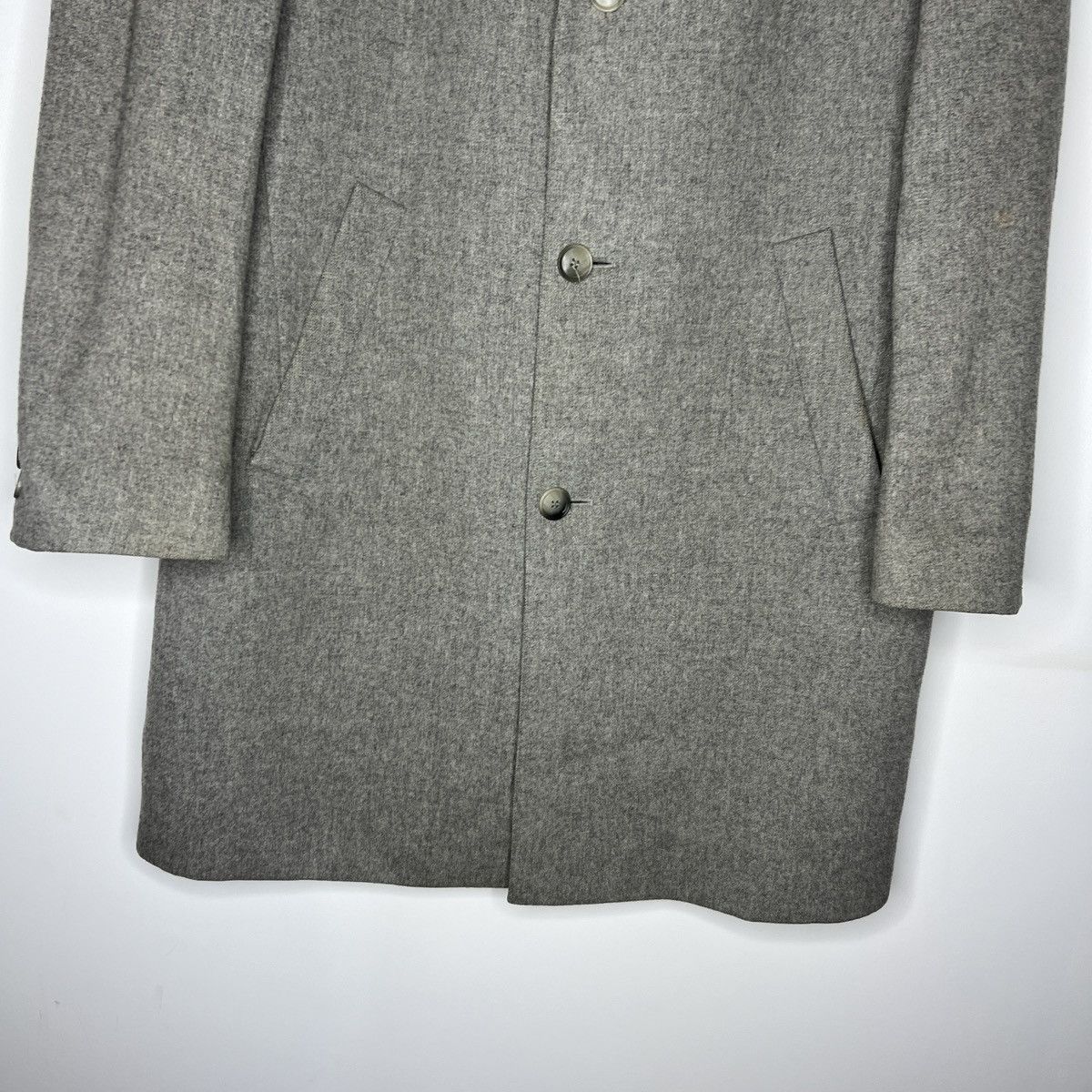Hugo Boss × Vintage Mens Hugo Boss wool cashemere COAT luxury jacket coatch Size US L / EU 52-54 / 3 - 5 Thumbnail