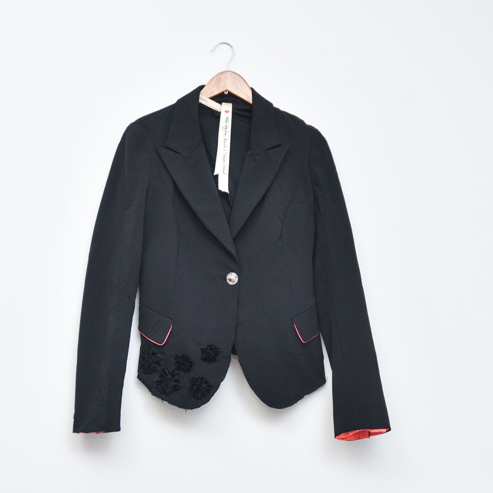 Marithe + Francois Girbaud MARITHE FRANCOIS GIRBAUD M+FG Avantgarde Blazer Y2K Size M / US 6-8 / IT 42-44 - 1 Thumbnail