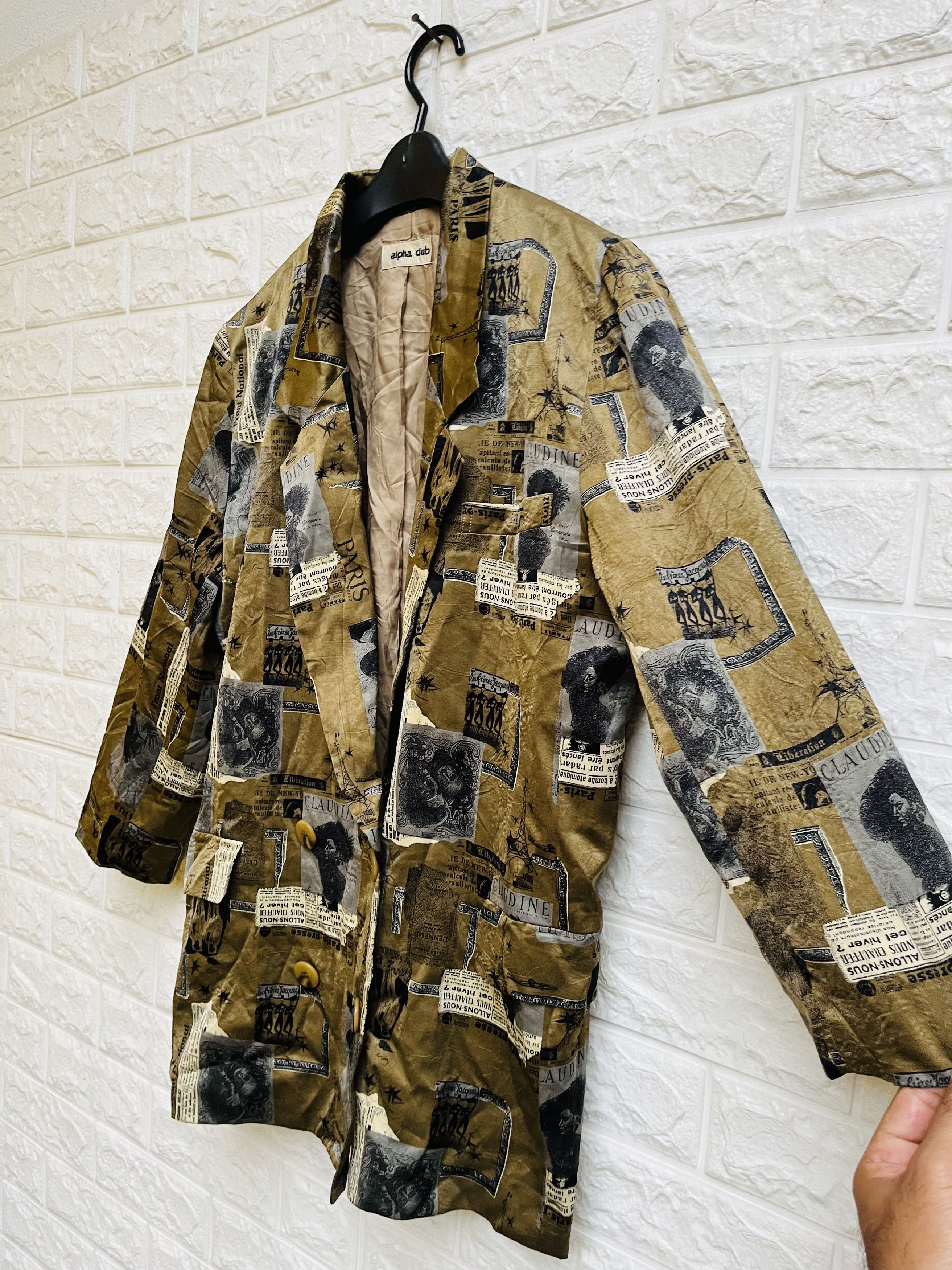 Japanese Brand Vintage Alpha Club Japanese Designer Fashion Style Size US M / EU 48-50 / 2 - 6 Thumbnail