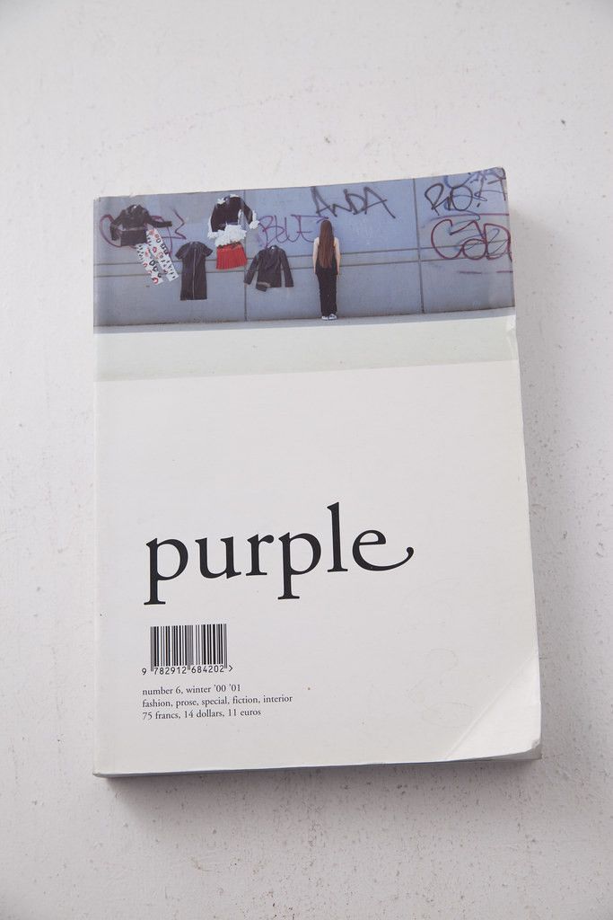 Purple Purple Fashion #6, Winter 00 01 Size ONE SIZE - 1 Thumbnail