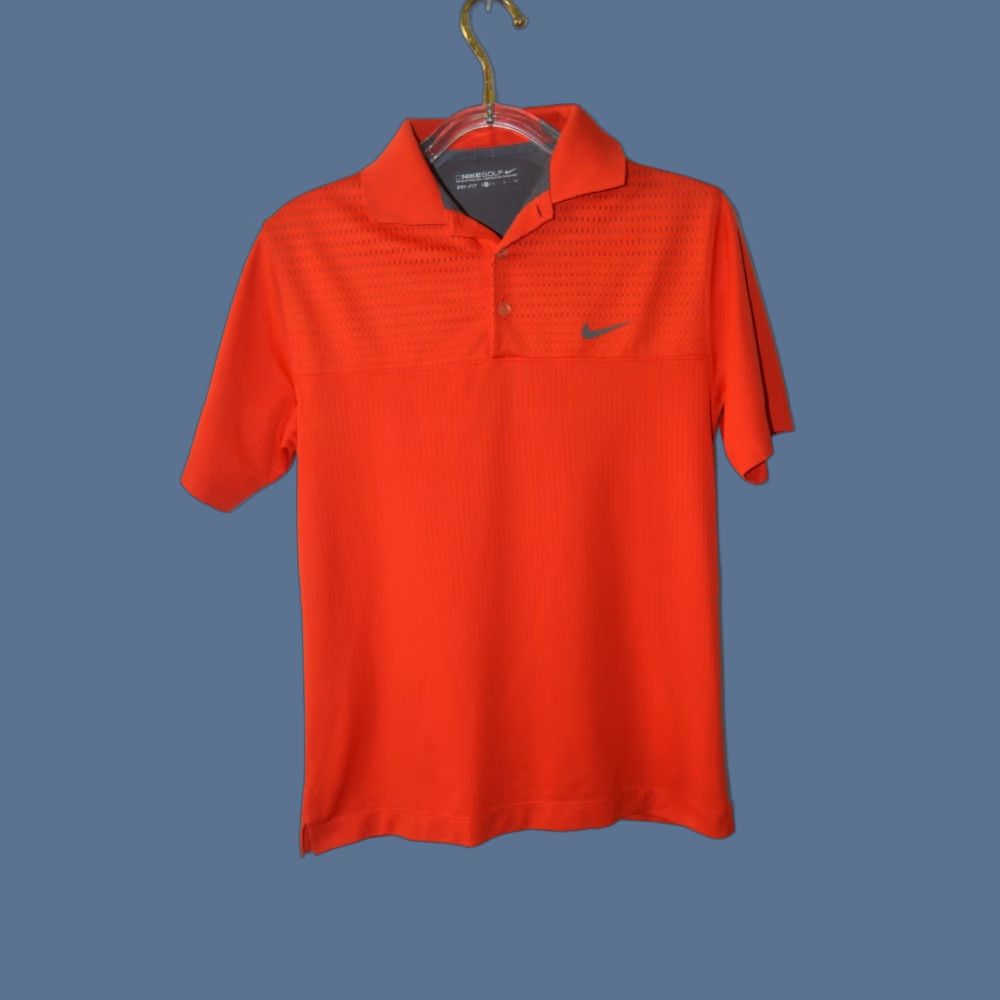 Nike Nike Golf Polo Shirt Mens Small Red Dri-Fit Short Sleeve Shirt Size US S / EU 44-46 / 1 - 1 Thumbnail
