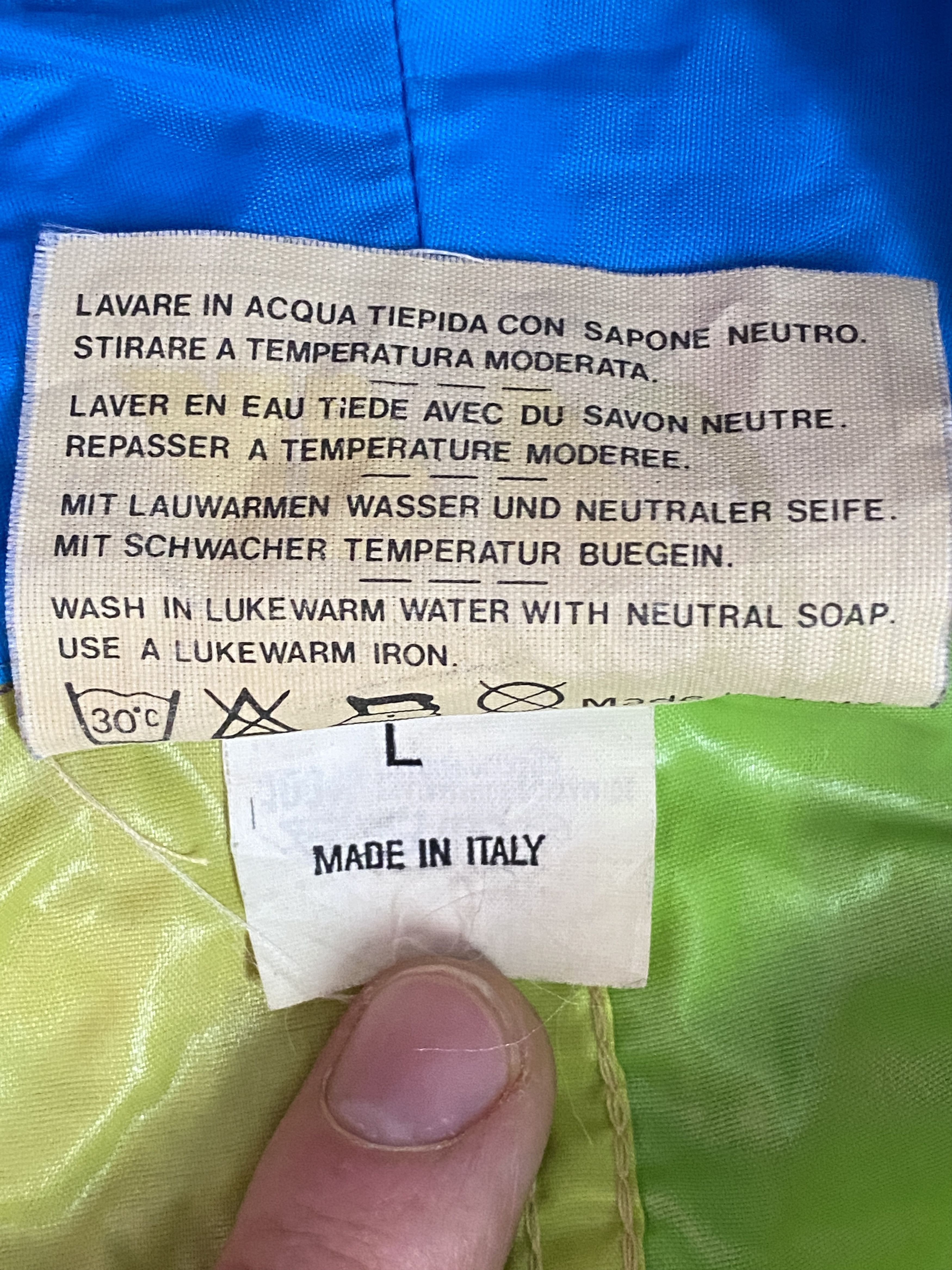 Vintage 90s AVV Vintage Men's Rain Jacket - L Size US L / EU 52-54 / 3 - 5 Thumbnail