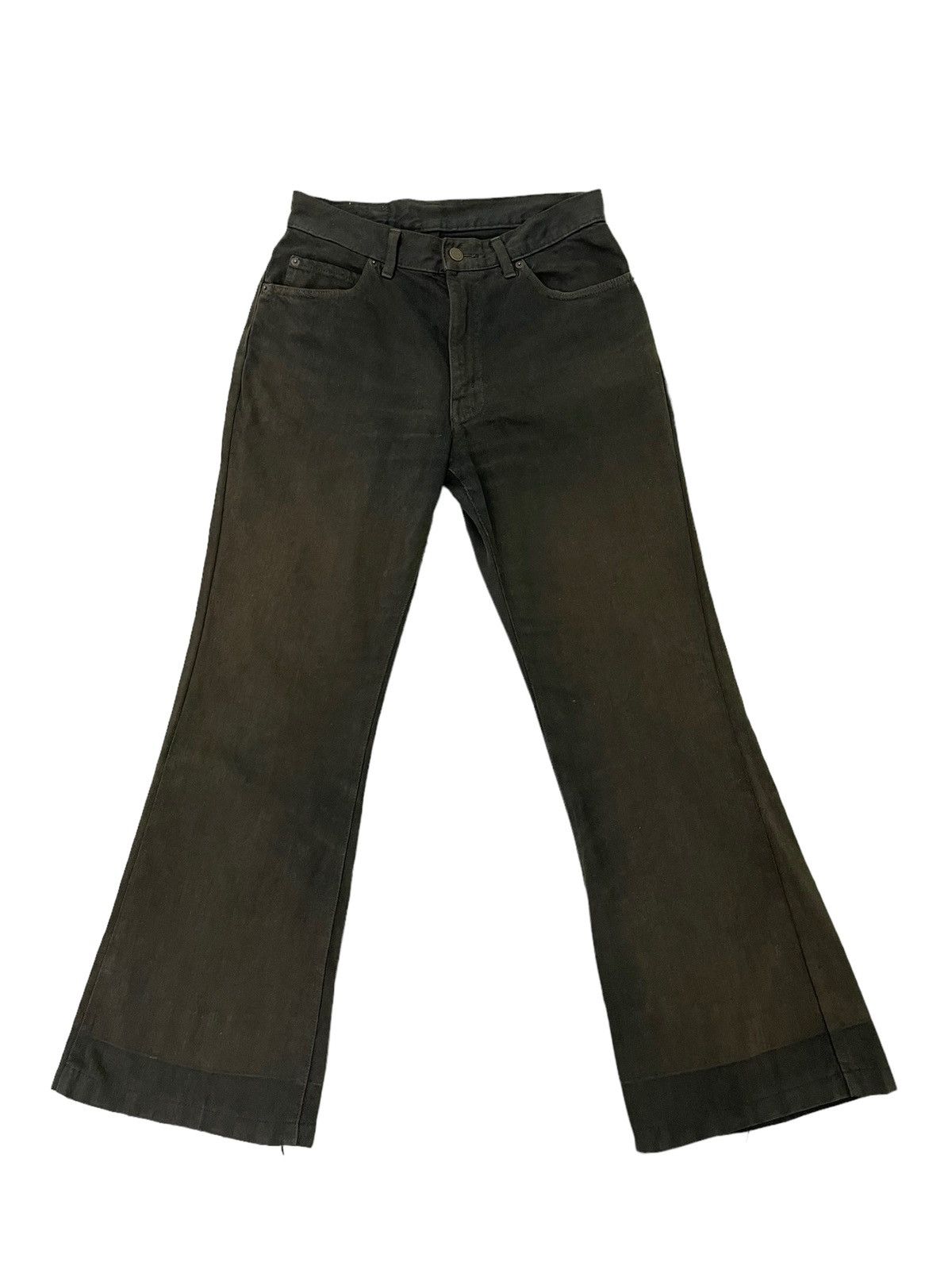 Japanese Brand Flare Jeans GL Heart Japan Faded Boot Cut 7🟦7 Size US 30 / EU 46 - 2 Thumbnail