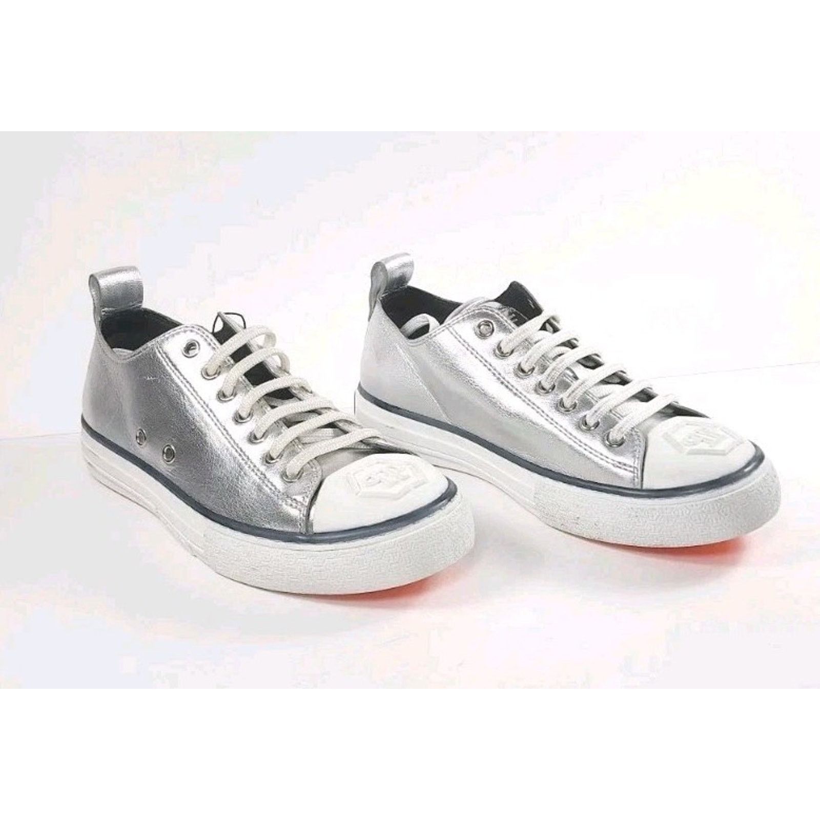 Philipp Plein PHILIPP PLEIN Leather US5.5 EU36 LIMITED EDITION Metallic Size US 5.5 / IT 35.5 - 1 Thumbnail