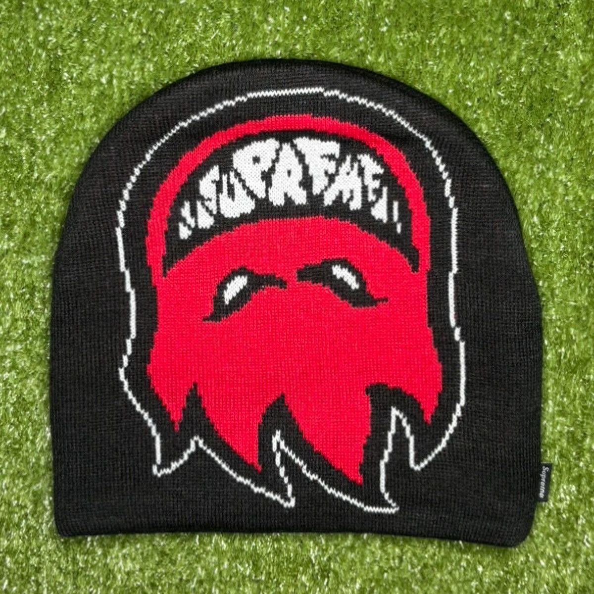 Supreme Supreme spitfire beanie ( black/red) | Grailed