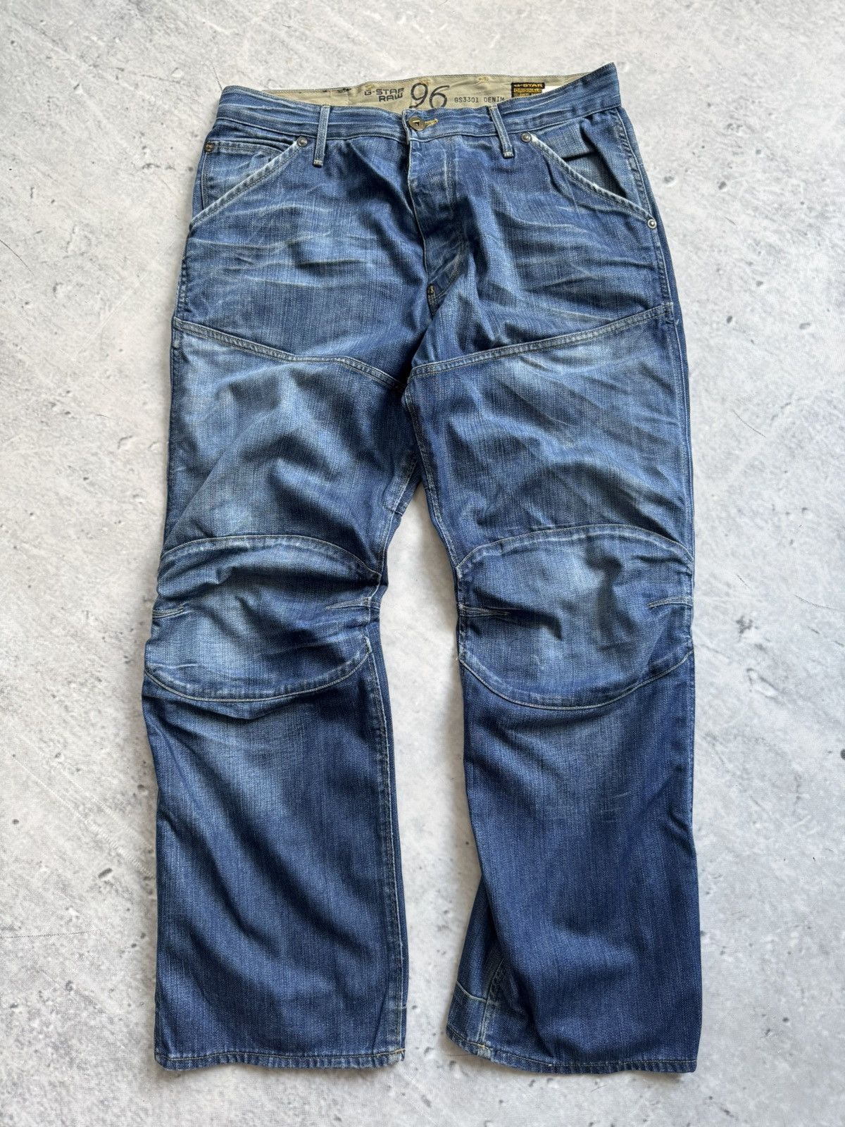 G-Star Vintage 00s streetwear G-Star awesome denim pants jeans Size US 34 / EU 50 - 1 Thumbnail