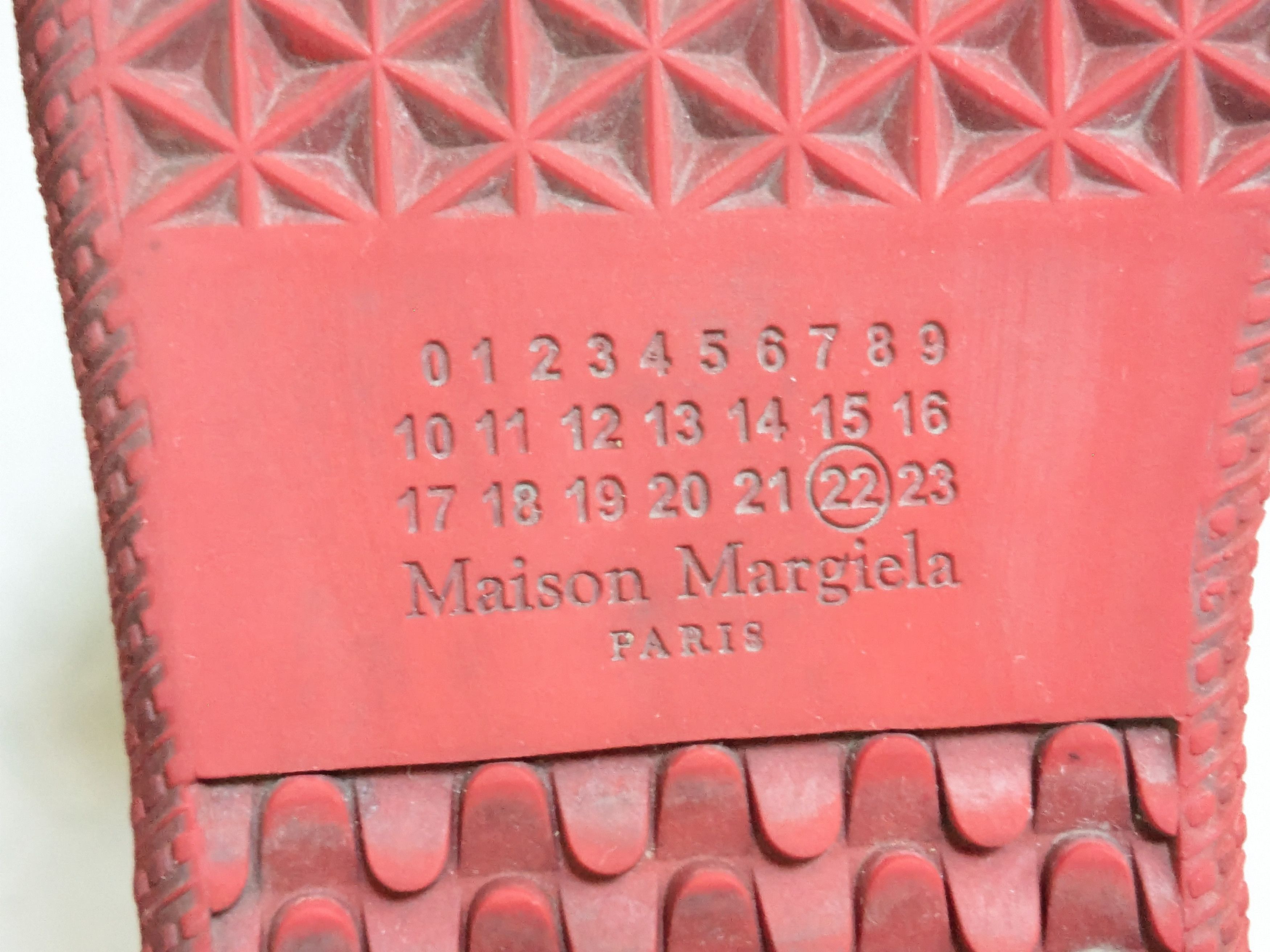 Maison Margiela Maison Margiela Future Sneakers Red 12 45 High Tops Leather Size US 12 / EU 45 - 20 Thumbnail