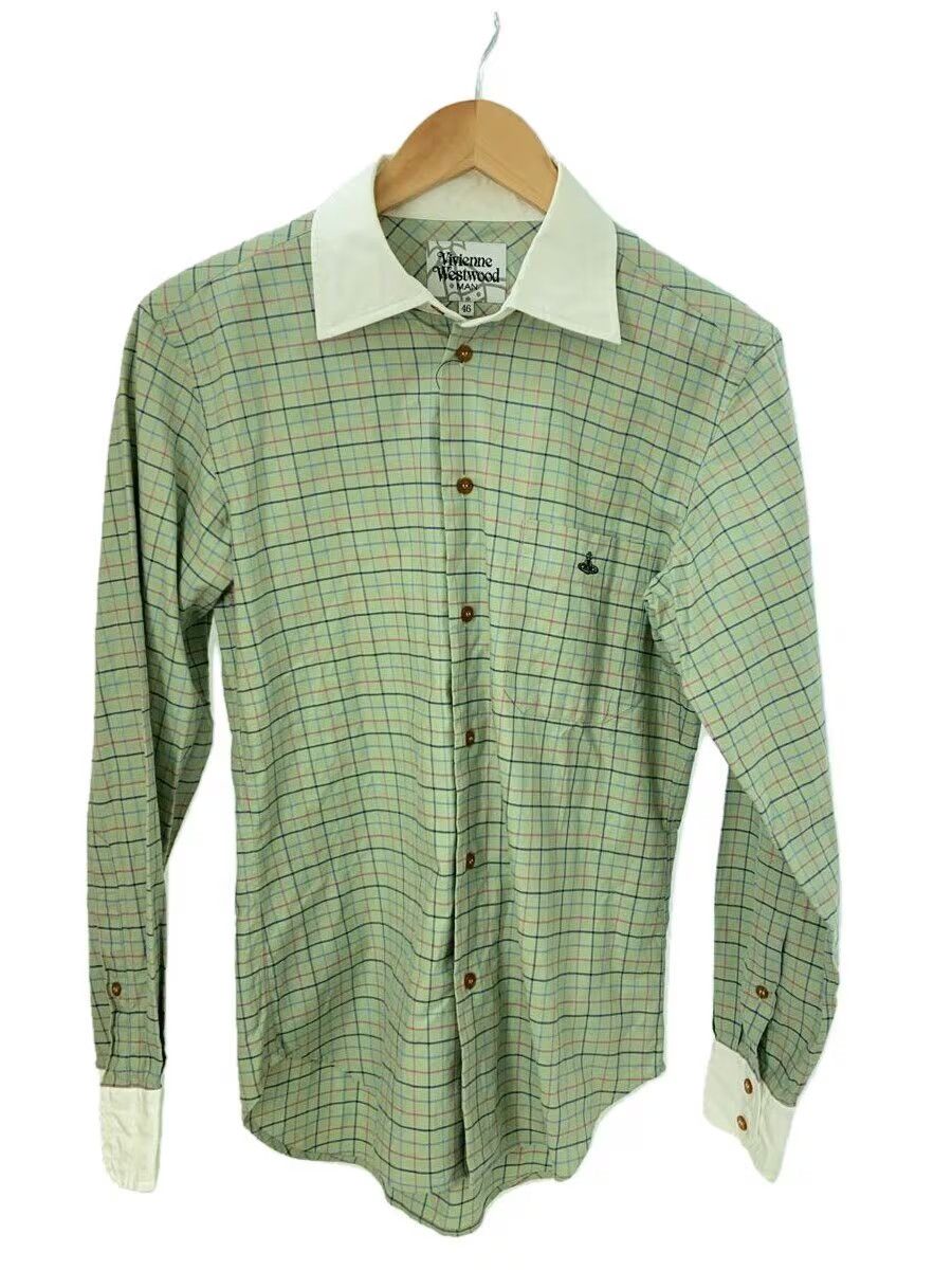 Vivienne Westwood Plaid Orb Button Shirt Size US S / EU 44-46 / 1 - 1 Thumbnail