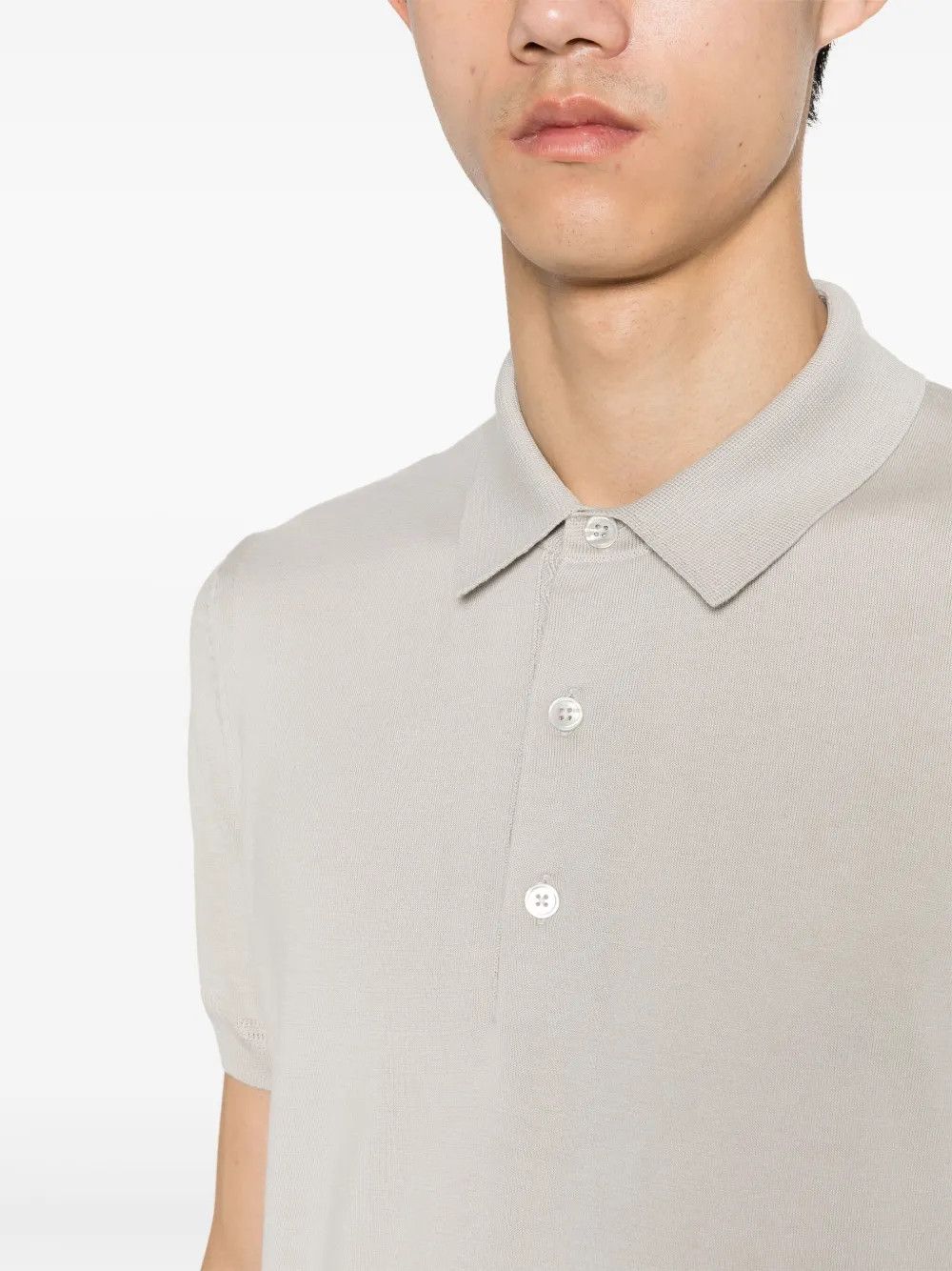 Tom Ford o1y0425 Polo Shirt in Light Grey Size US S / EU 44-46 / 1 - 2 Thumbnail