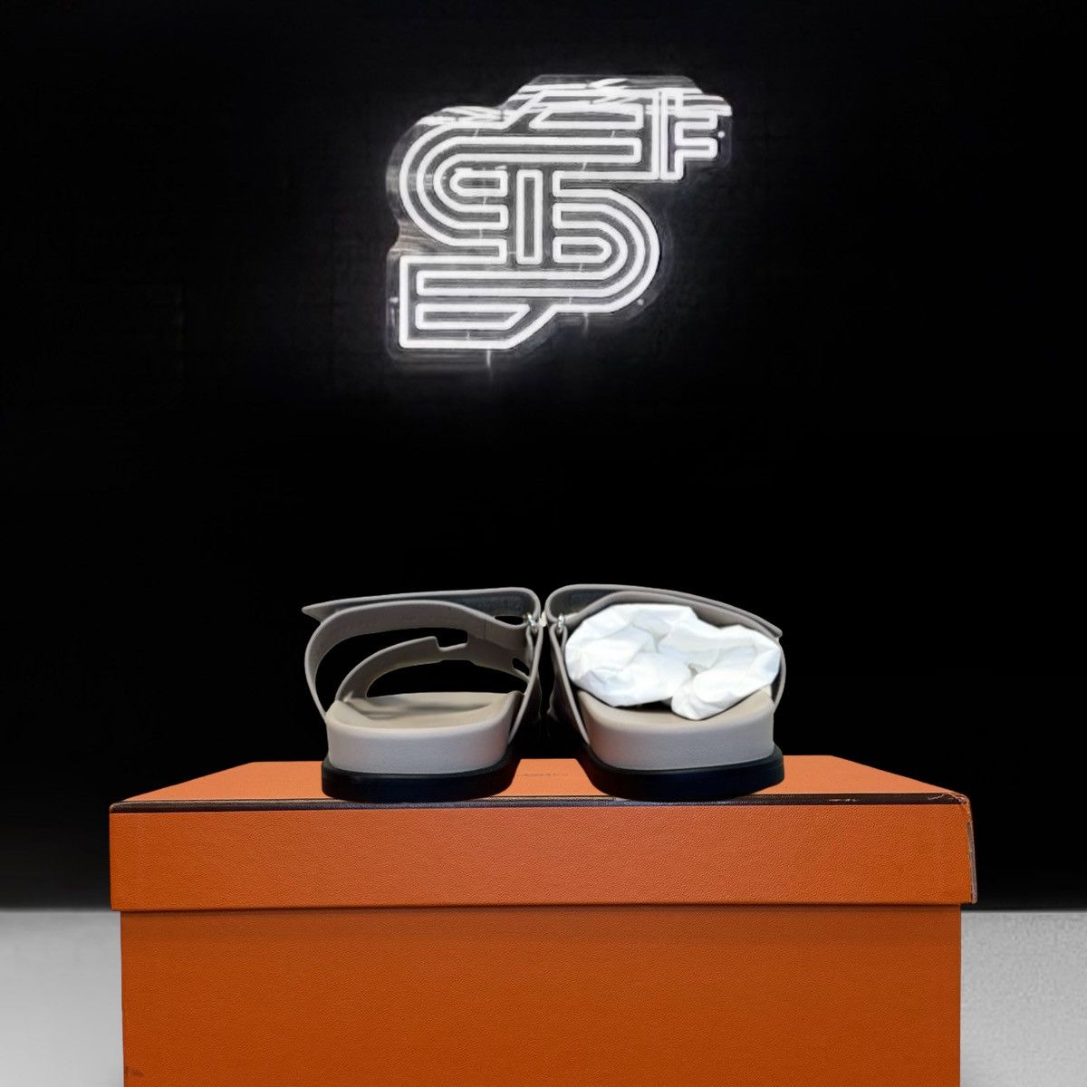 Hermes Hermes Chypre Sandals Size US 7.5 / EU 40-41 - 4 Thumbnail