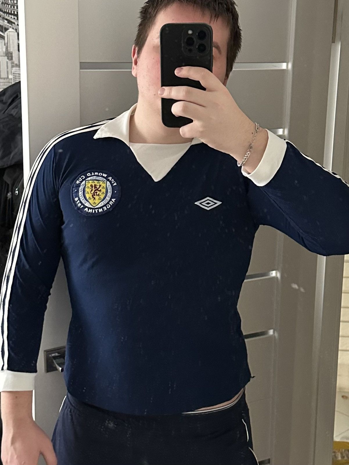 Umbro RARE Umbro Vintage Scotland 1978 World Cup Longsleeve hype Size US S / EU 44-46 / 1 - 9 Thumbnail