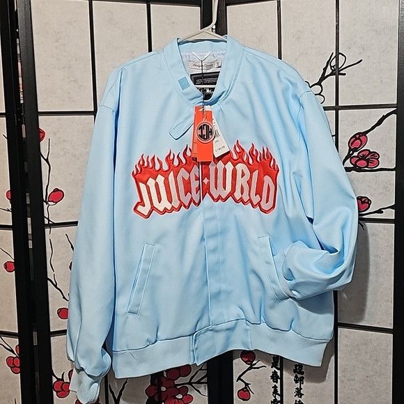 Other Juice Wrld Fighting Demons Work Jacket 2XL NWT Size US XXL / EU 58 / 5 - 12 Thumbnail