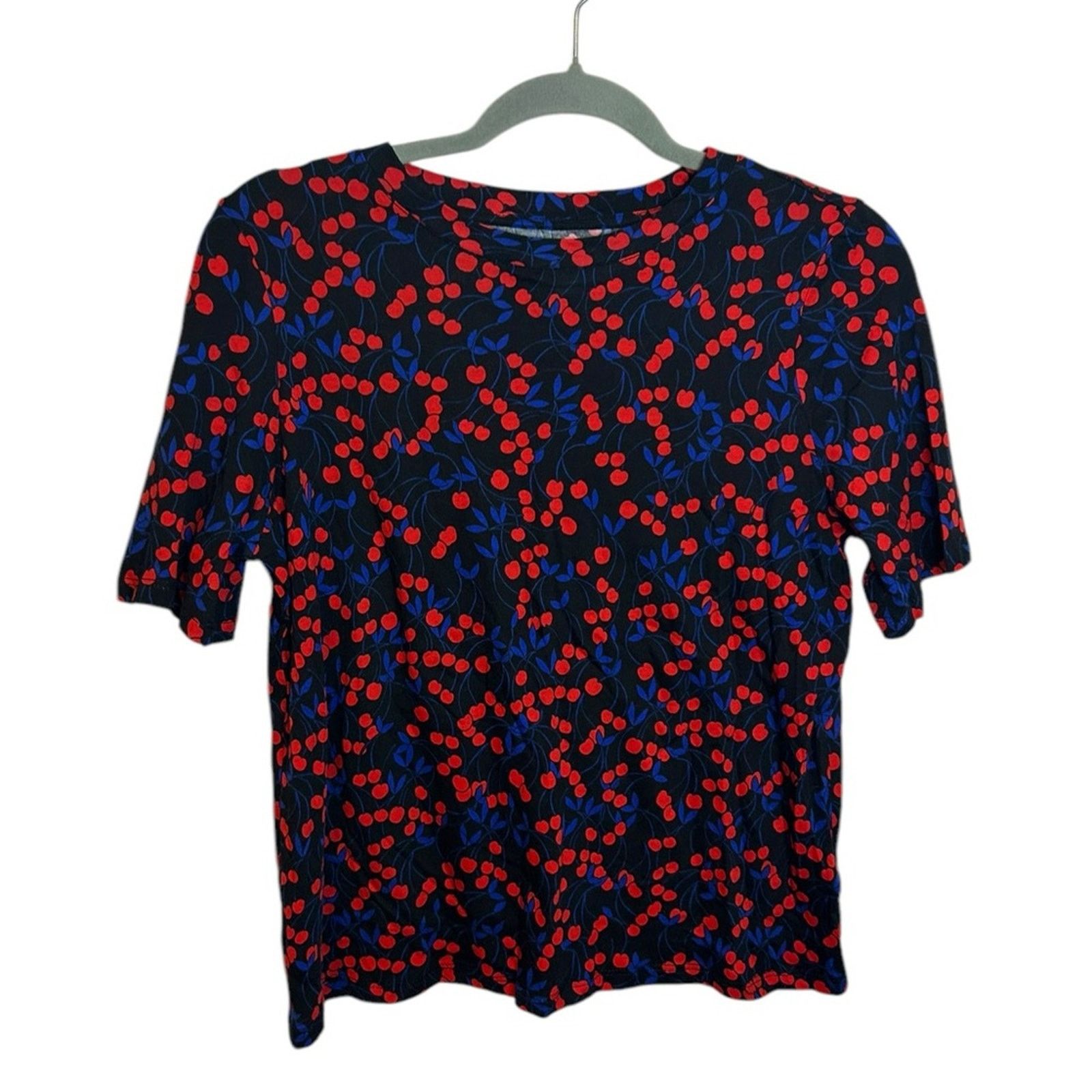 Other Nwt Popsugar Cherry Print Novelty Tee Size S / US 4 / IT 40 - 1 Thumbnail