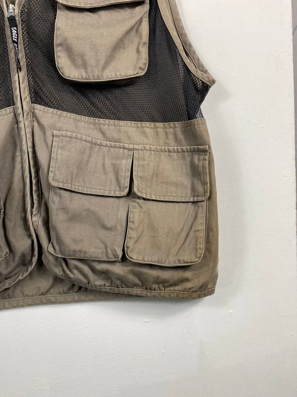Japanese Brand eagle earth multipocket herringbone vest nice design Size US XXL / EU 58 / 5 - 5 Thumbnail