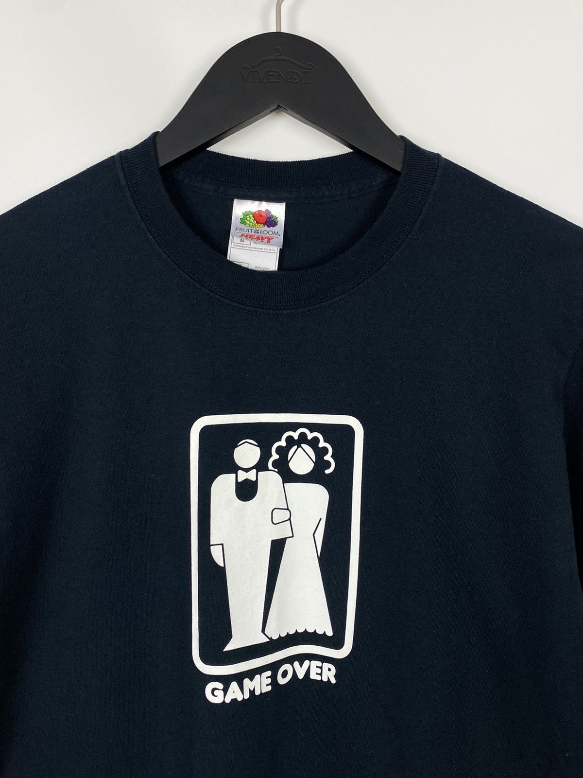 Vintage Vintage Game Over Wedding T-Shirt Size US M / EU 48-50 / 2 - 2 Thumbnail
