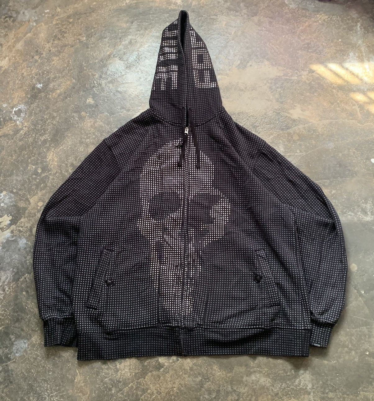 Freshjive Vintage Freshjive never say die hoodie Size US XL / EU 56 / 4 - 1 Thumbnail