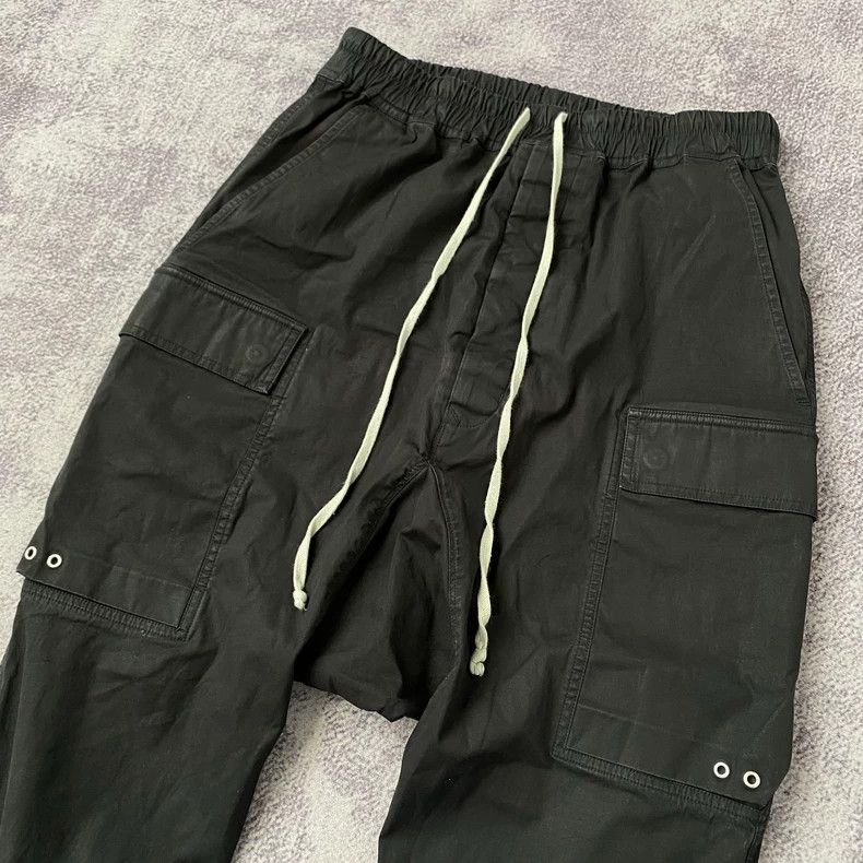 Rick Owens Rick owens Main line pocket crotch drop pants Size US 38 / EU 54 - 3 Thumbnail