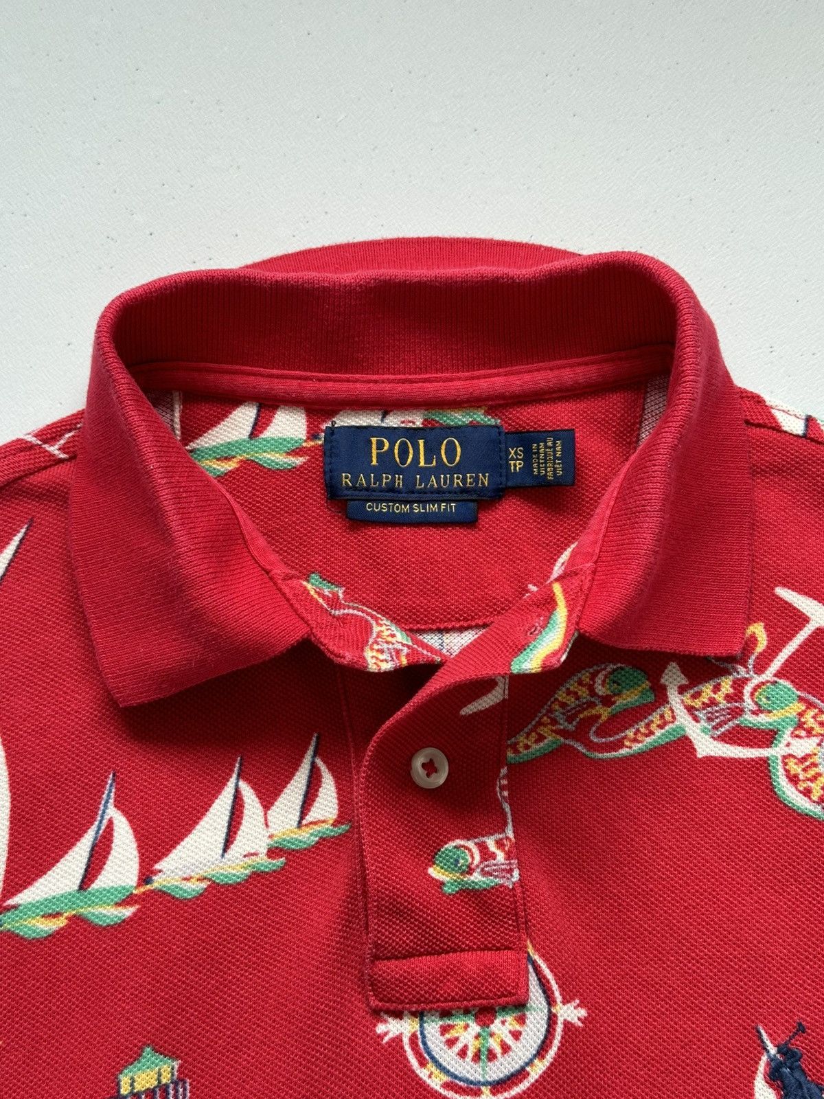 Polo Ralph Lauren Polo Ralph Lauren Beach Polo Shirt Size US XS / EU 42 / 0 - 10 Thumbnail
