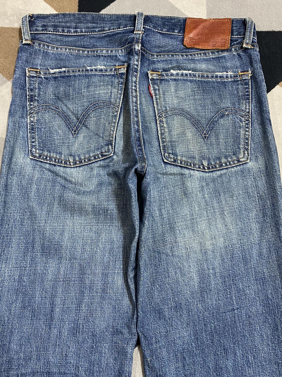 Levi's Distressed vintage Levi's 501 jeans with a relaxed fit jeans Size US 32 / EU 48 - 4 Thumbnail