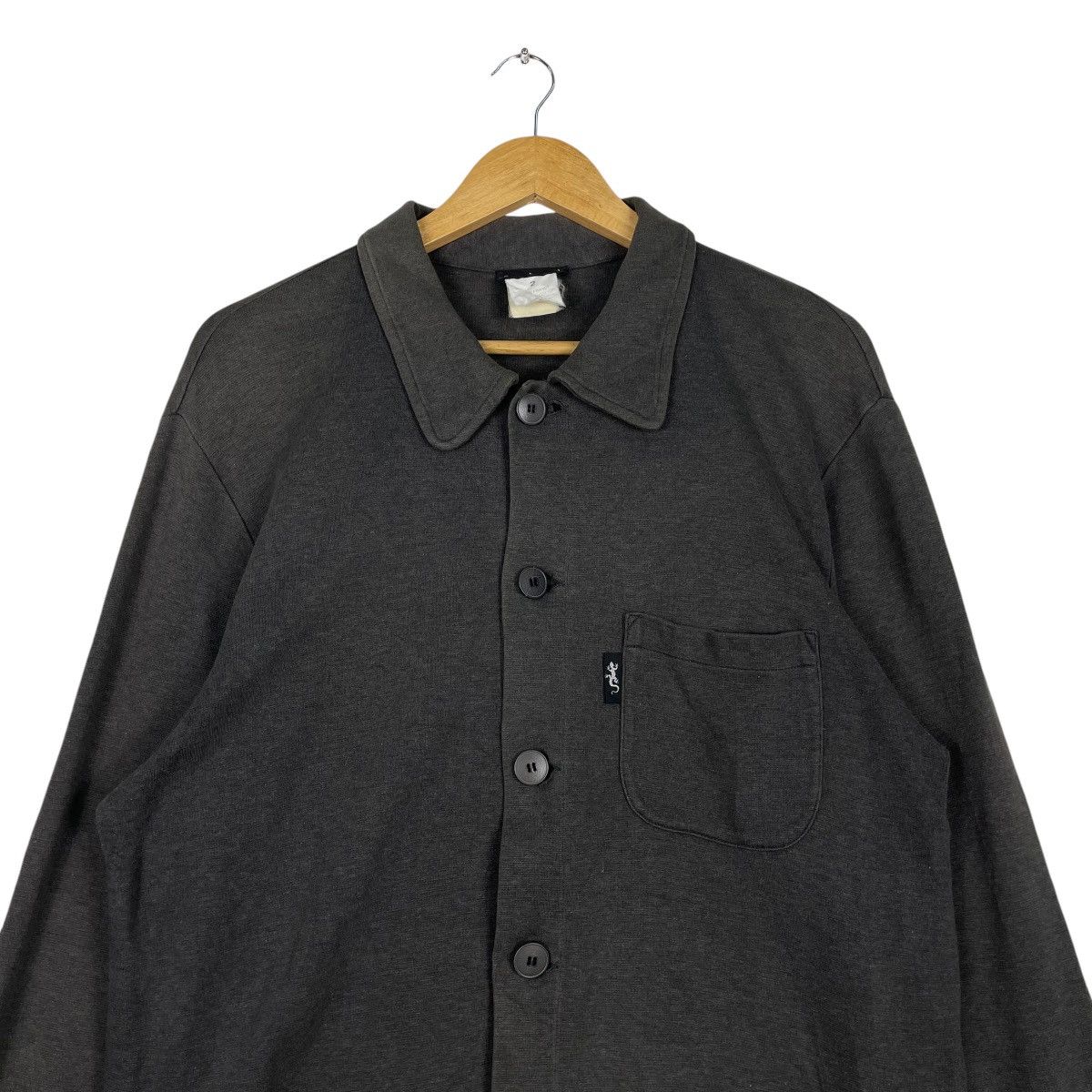 Japanese Brand × Vintage × agnes b. 💥AGNES B CHORE LINEN COTTON JACKET Size US M / EU 48-50 / 2 - 2 Thumbnail