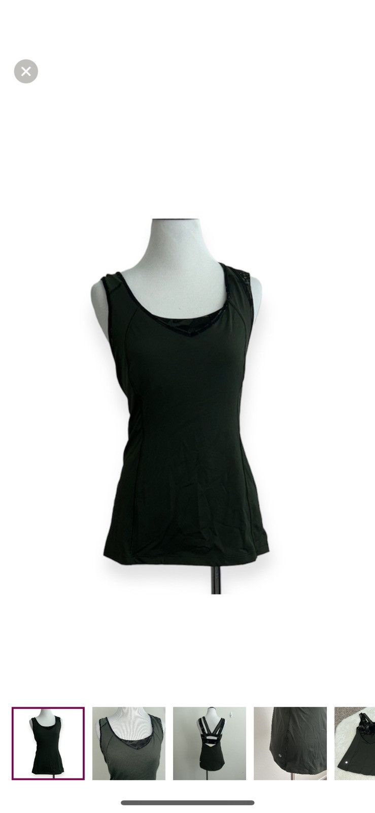 Lululemon Lululemon super sport tank top size 6 Size M / US 6-8 / IT 42-44 - 1 Thumbnail