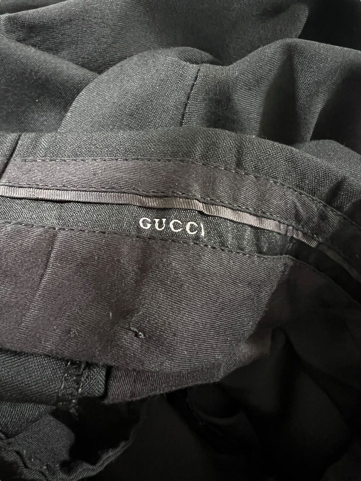 Gucci Vintage Gucci Tom Ford Slim Straight Wool Pants Size US 32 / EU 48 - 13 Thumbnail