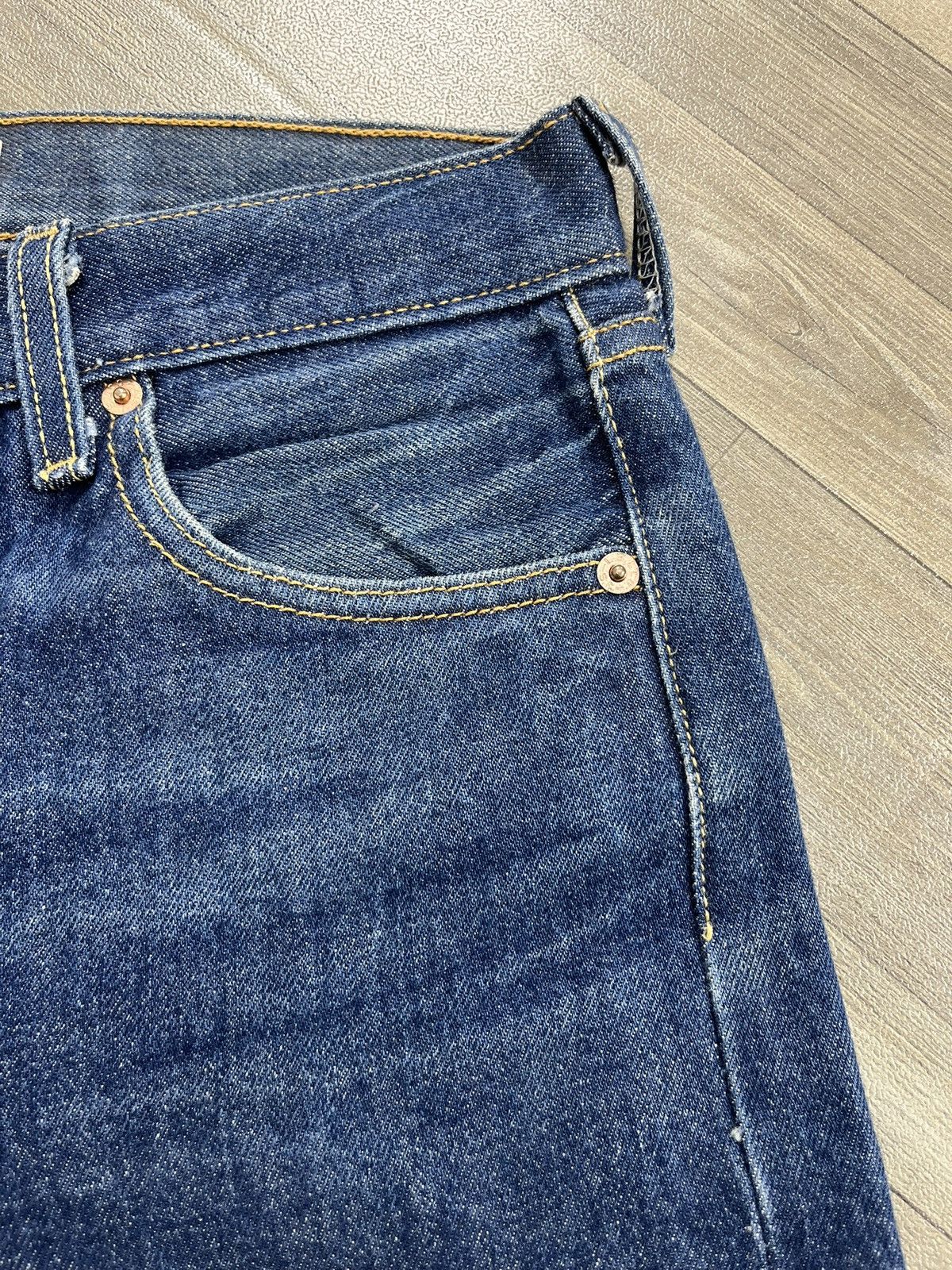 Levi's Vintage Clothing 🇲🇽2000s Vintage Levis 501XX 30x30 Straight Leg Blue Jeans Size US 30 / EU 46 - 6 Thumbnail