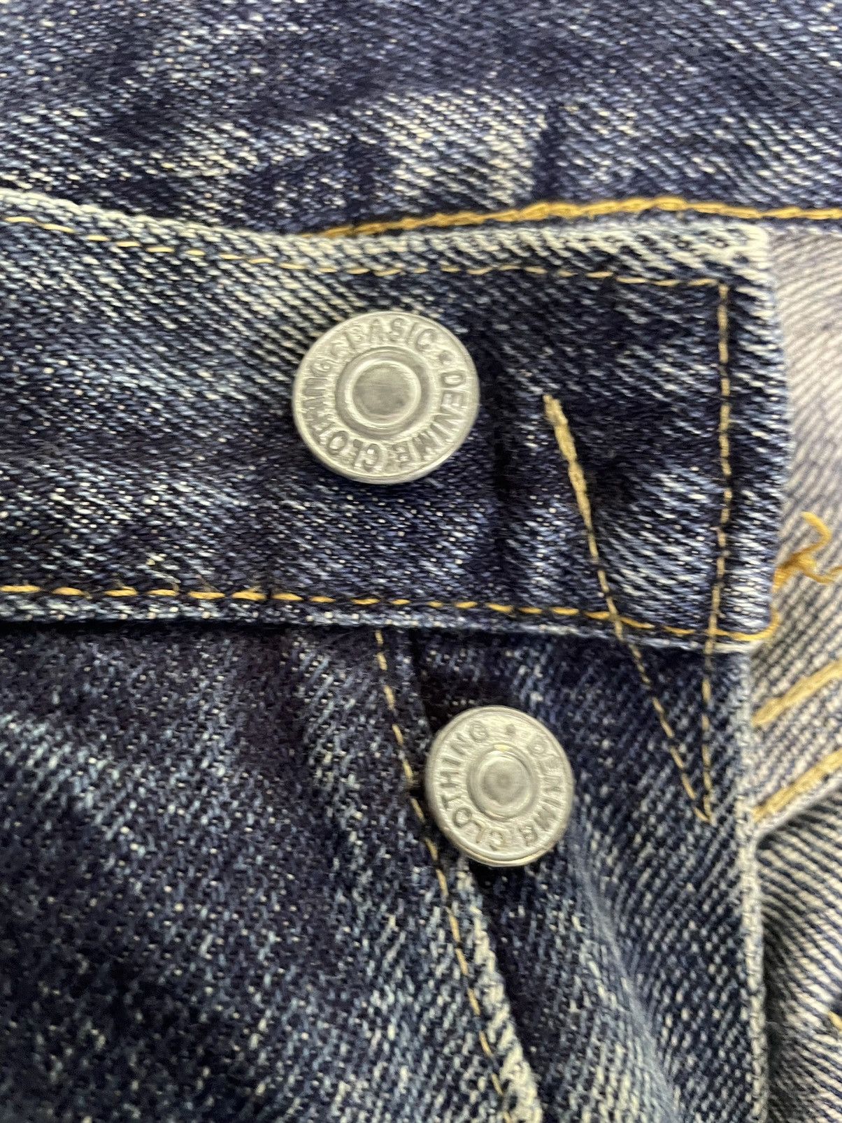 Denime Vintage Denime Orizzonti Selvedge Faded Distresed Denim Size US 30 / EU 46 - 20 Thumbnail