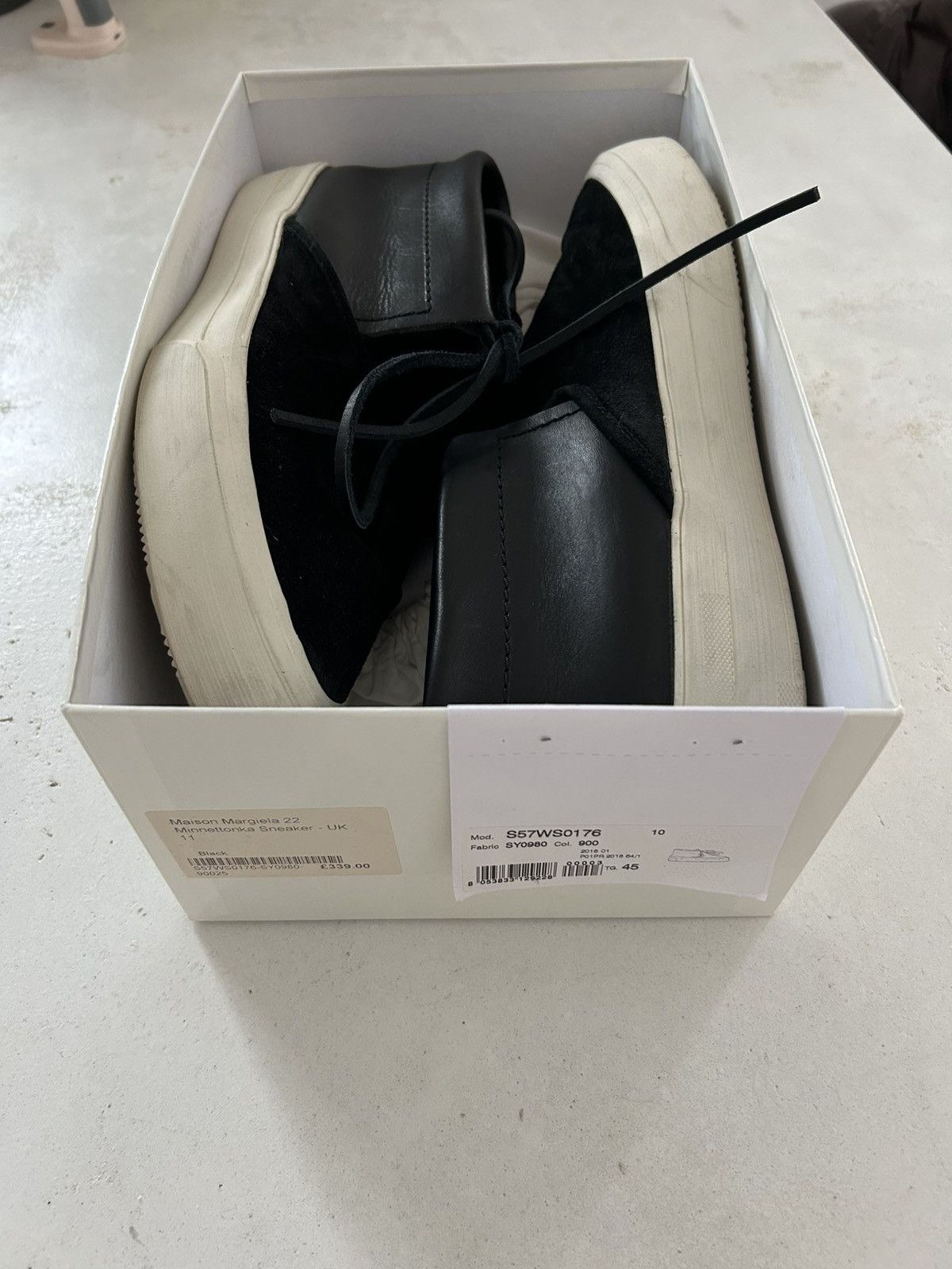 Maison Margiela Margiela Minnetonka Sneaker Size US 12 / EU 45 - 2 Thumbnail