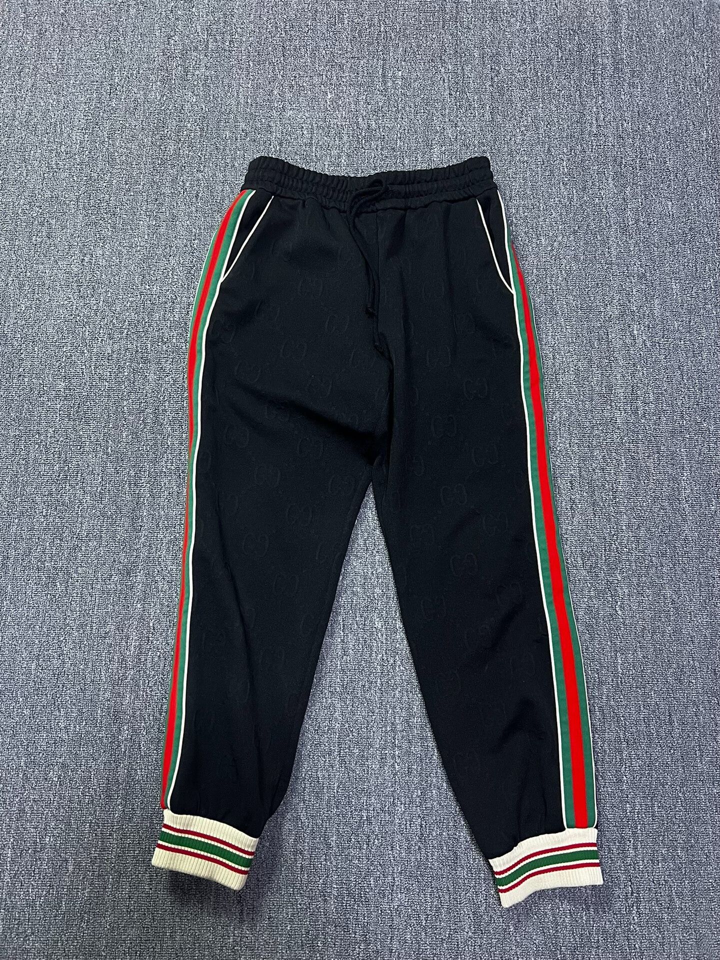 Gucci Gucci Men's Black Sports Pants Size US 31 - 1 Thumbnail