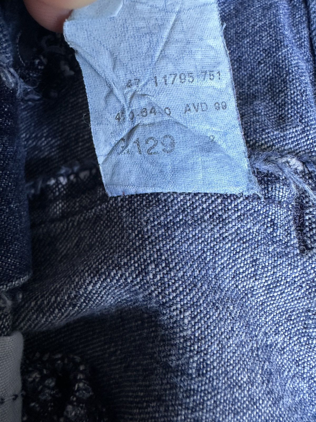 Lee Vintage 2000s Blue Denim Maxi Long Skirt - S Size 27" / US 4 / IT 40 - 3 Thumbnail