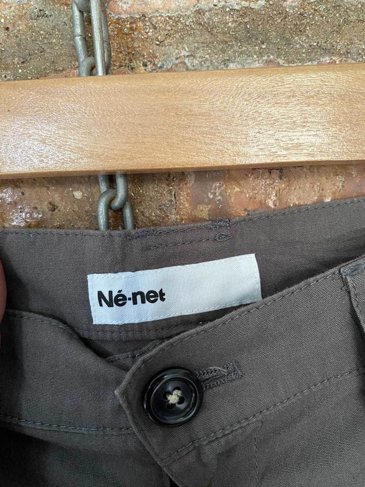 Issey Miyake × Ne-Net × mercibeaucoup ISSEY Miyake Ne-Net fringe Camel bush light Size US 30 / EU 46 - 14 Thumbnail