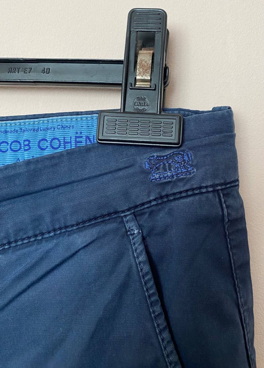 Jacob Cohen 💙 JACOB COHEN Men Handmade Bobby Chino Pants Trousers Size US 36 / EU 52 - 4 Thumbnail