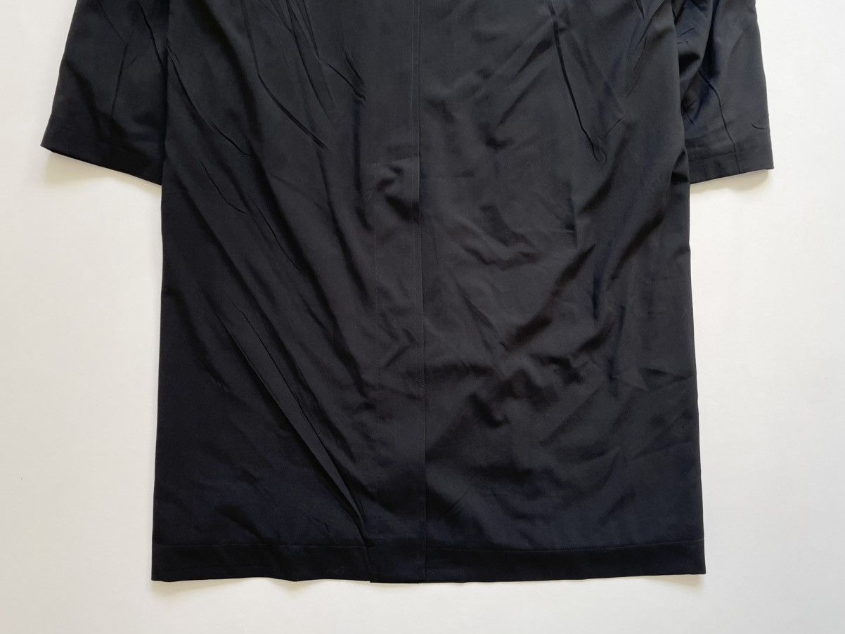 Balenciaga S/S 24 Black Wool Hooded Cloak Jacket Size US XL / EU 56 / 4 - 19 Thumbnail
