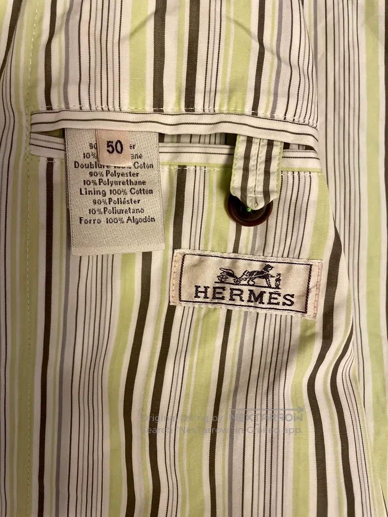 Hermes Hermes Baseball collar jacket/outwear Size US M / EU 48-50 / 2 - 5 Thumbnail
