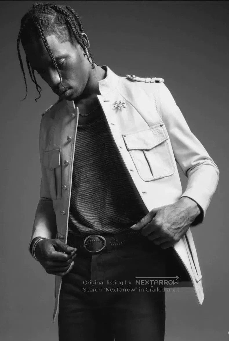 Saint Laurent Paris Saint Laurent Paris Distressed Vintage Court Leather Jacke Size US S / EU 44-46 / 1 - 8 Thumbnail