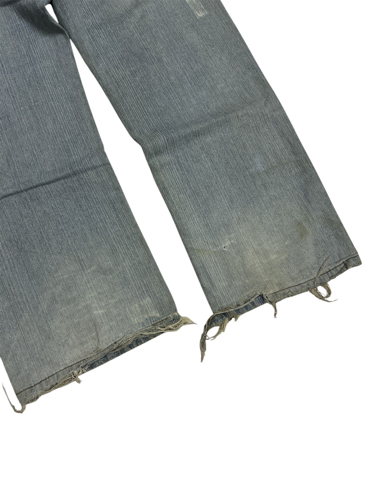 GOA 2000 Sean John Embroidered Baggy Jean Y2K Jnco Goa Lgb Style Size US 39 - 3 Thumbnail