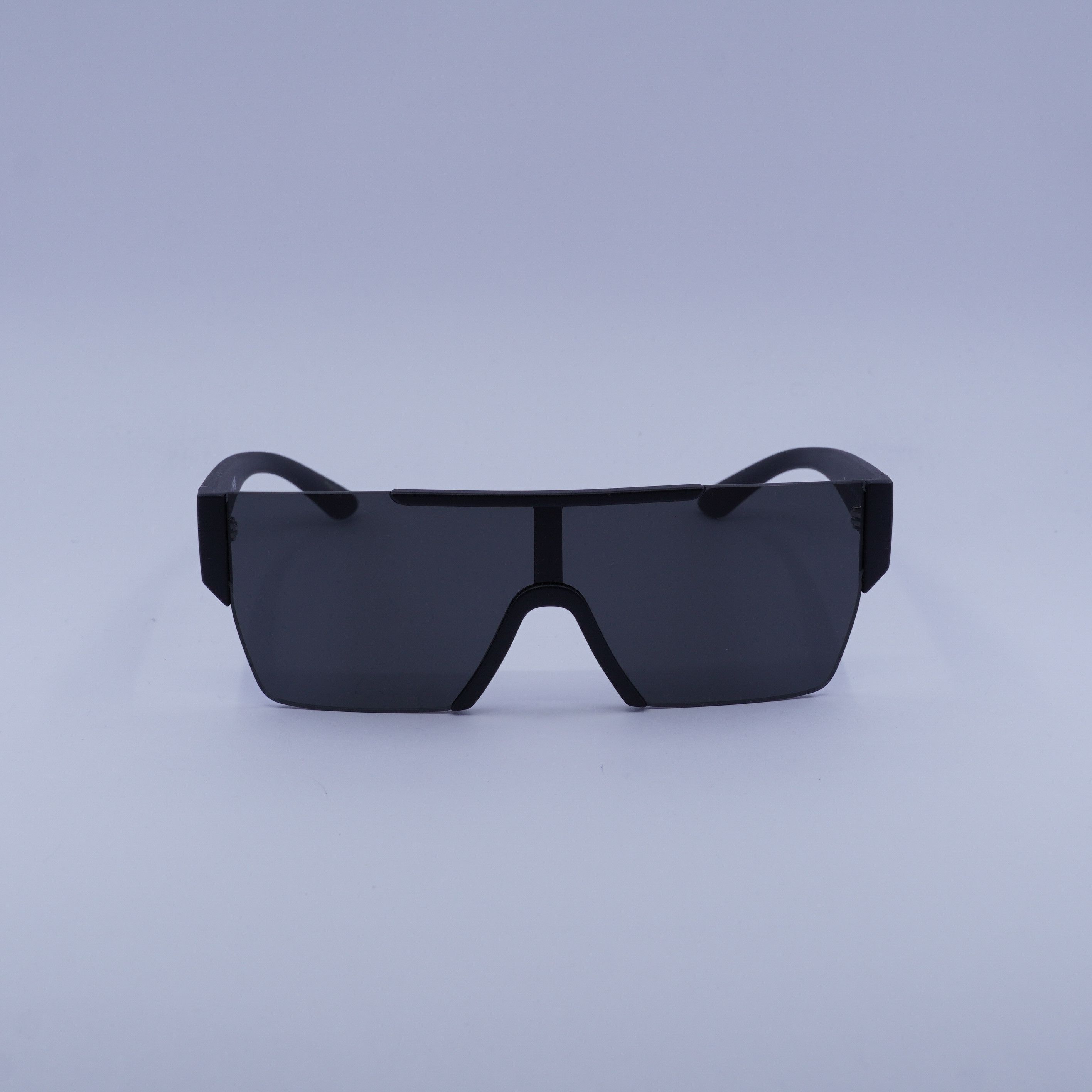 Burberry Burberry BE4291 3464/87 Shield Sunglasses Matte Black Frame Size ONE SIZE - 3 Thumbnail