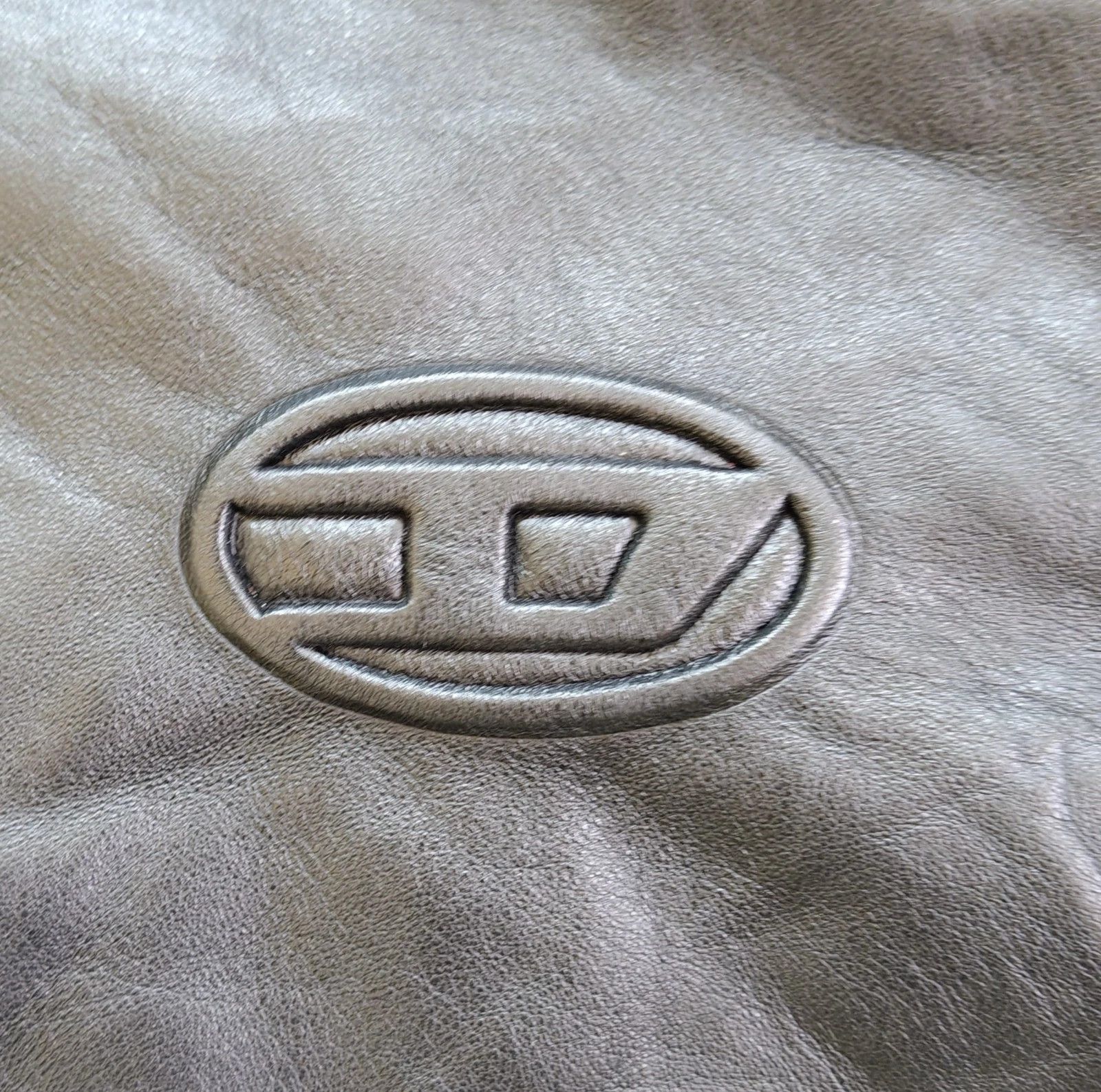 Diesel Diesel logo-embossed leather jacket FTP 5087 Size US L / EU 52-54 / 3 - 2 Thumbnail
