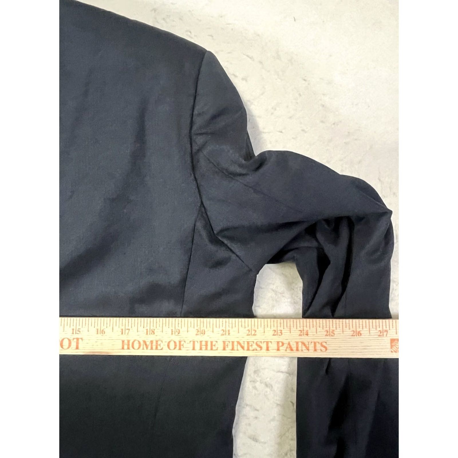 Hugo Boss VINTAGE Hugo Boss Blazer Jacket 40R Wool Black USA Men Suit Coat 100% Wool Size 40R - 3 Thumbnail