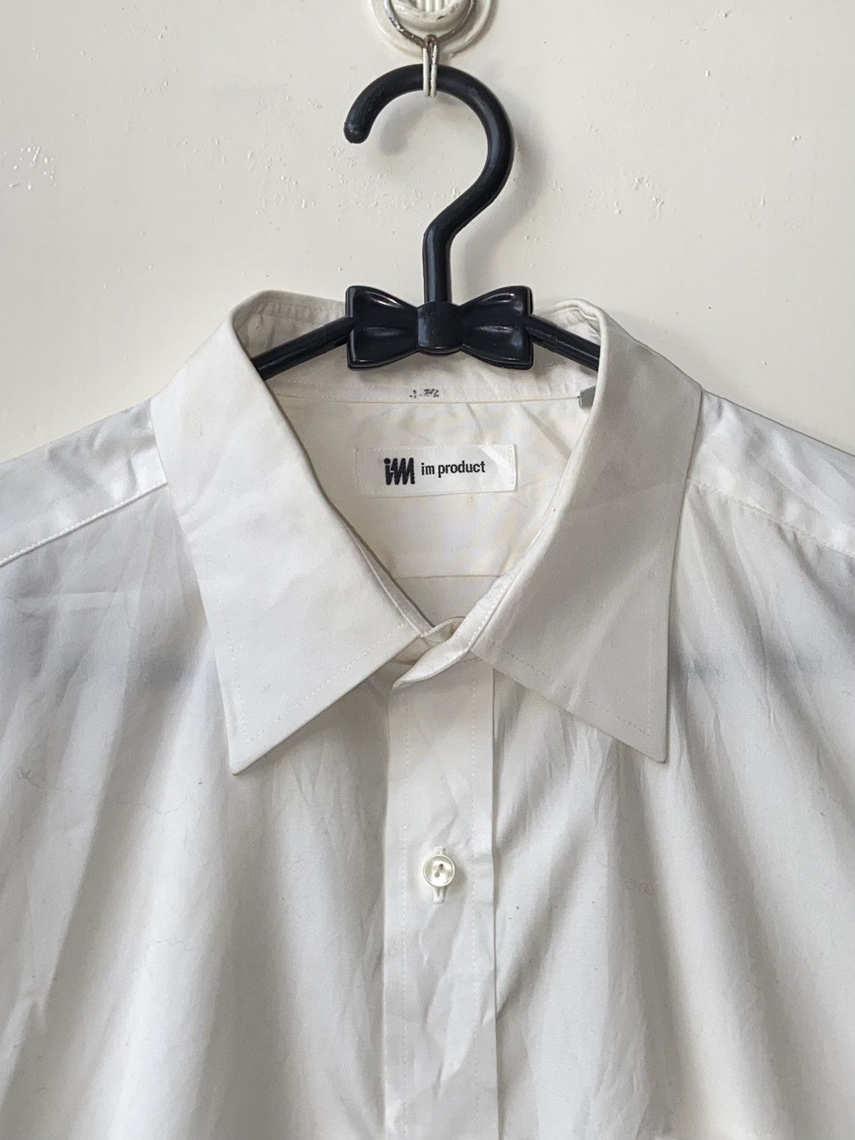 Issey Miyake Issey Miyake IM Product White 3/4 Sleeve Shirt Size US L / EU 52-54 / 3 - 13 Thumbnail