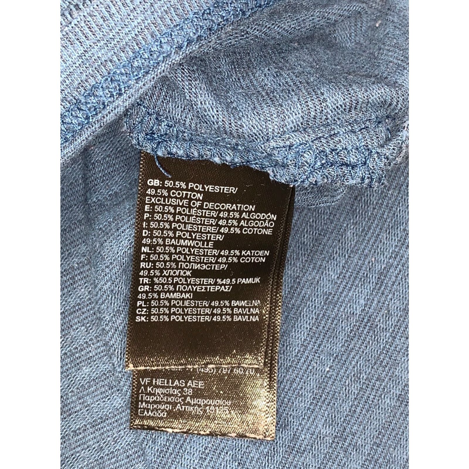The North Face The North Face Womens Solid Blue Top M Casual Short Sleeve Shirt Womens M Blue Solid Short Sleeve The North Face Size M / US 6-8 / IT 42-44 - 4 Thumbnail