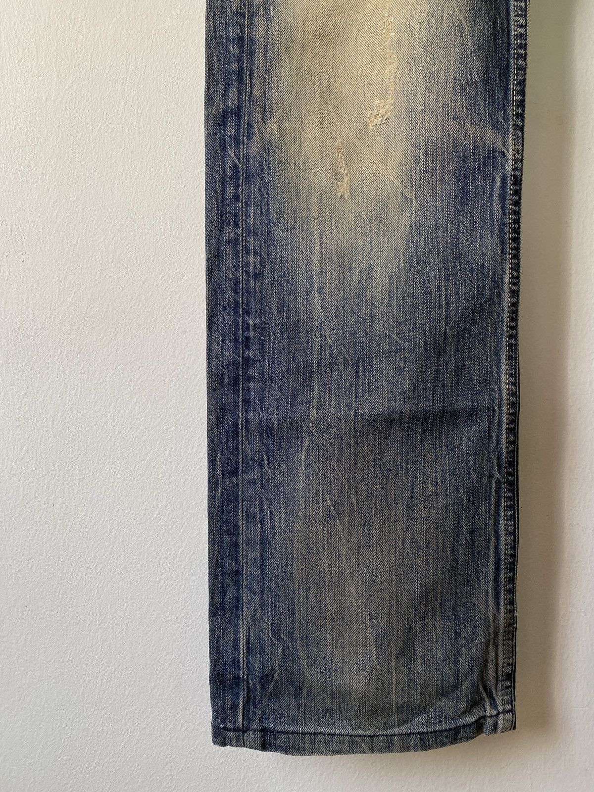 Diesel × Japanese Brand Diesel Viker-R-Box Regular Straight Distressed Denim Size US 30 / EU 46 - 4 Thumbnail