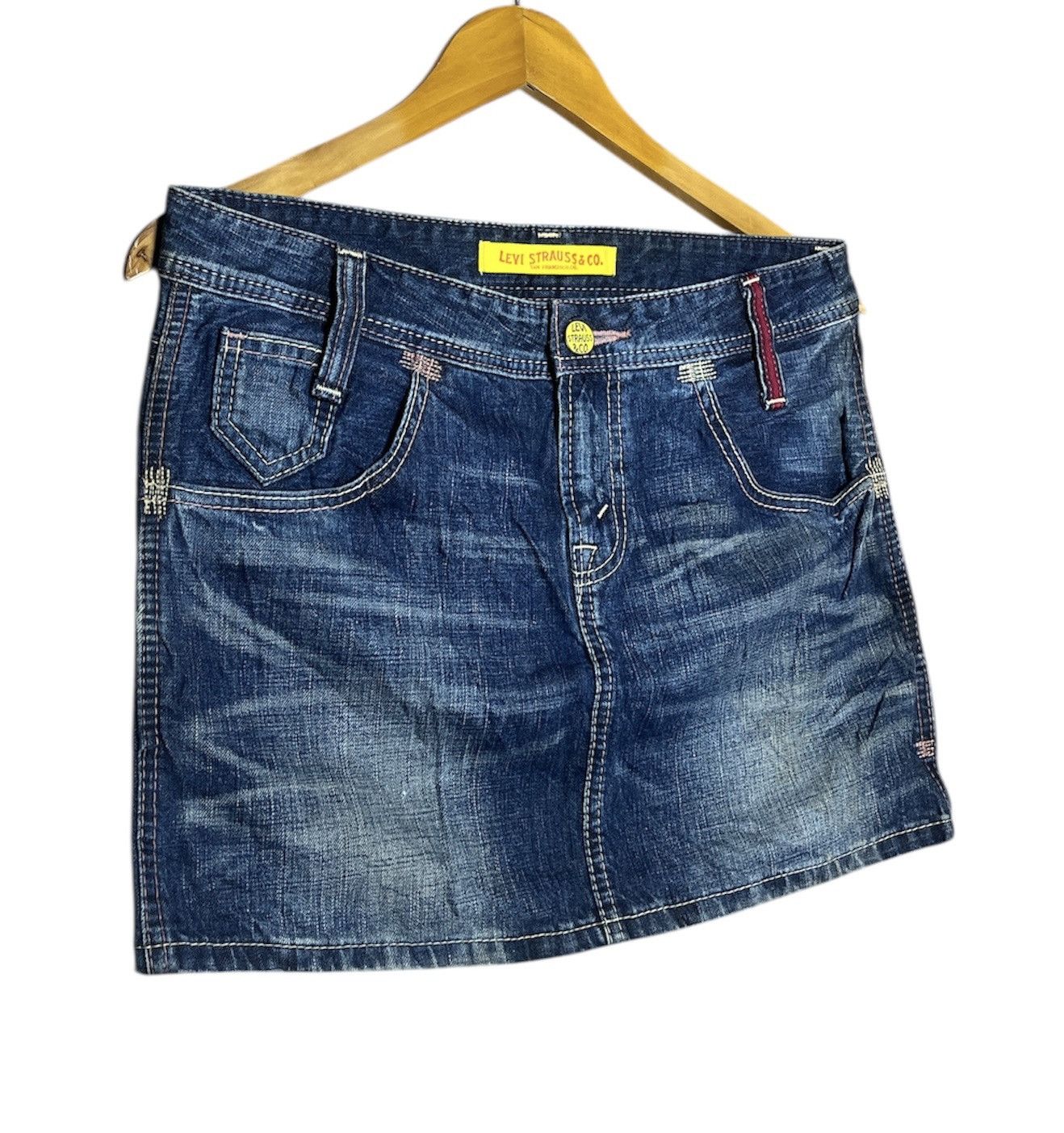 Levi’s Stone Wash Mini Skirt