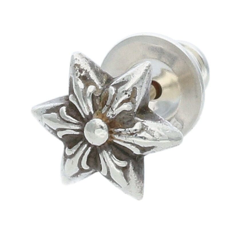 Chrome Hearts Chrome Hearts CO STAR Star Stud Silver Earring | Grailed