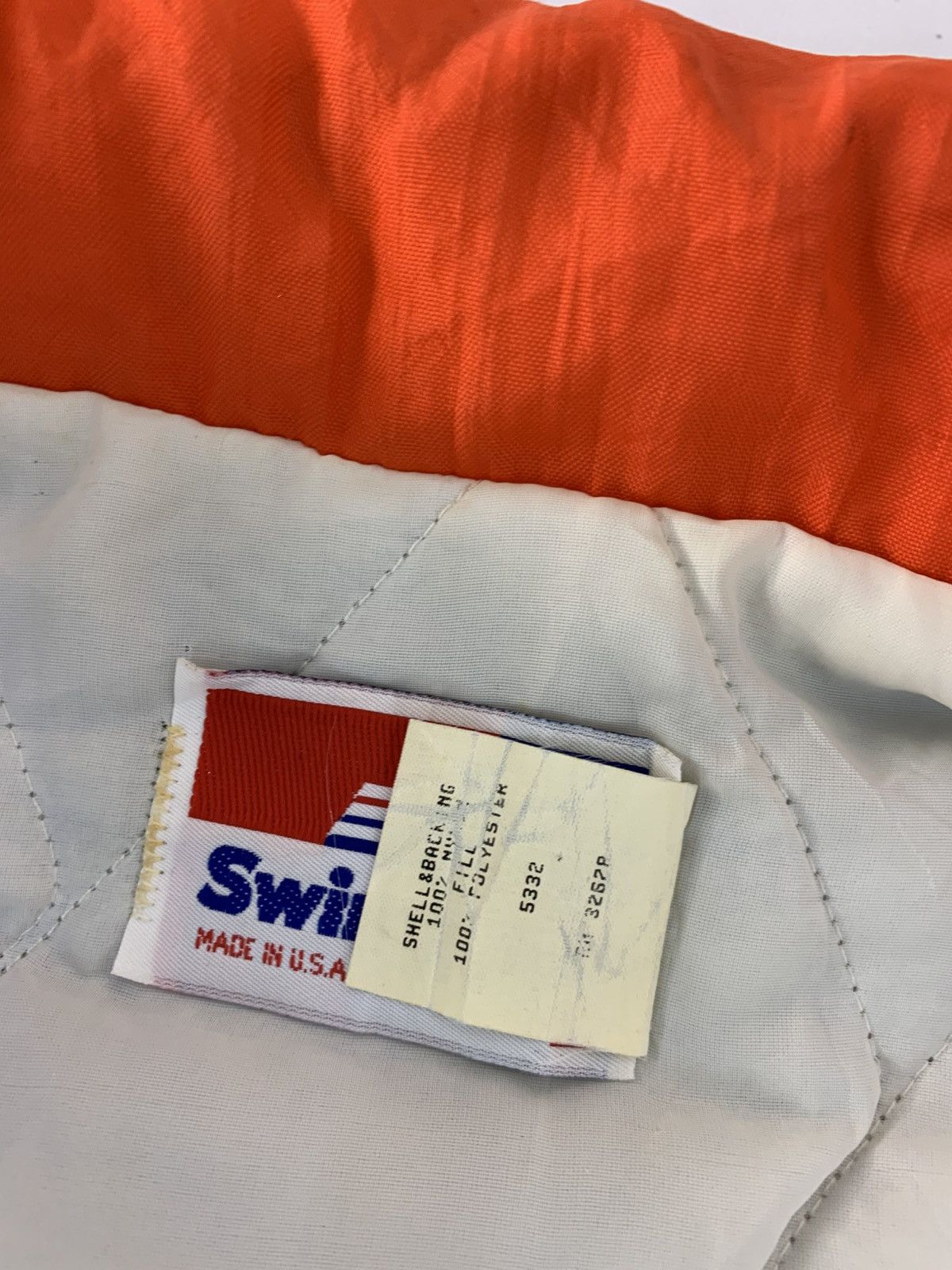 Swingster 80s 90s Swingster Windbreaker Bomber Quilted Padded Size US L / EU 52-54 / 3 - 6 Thumbnail