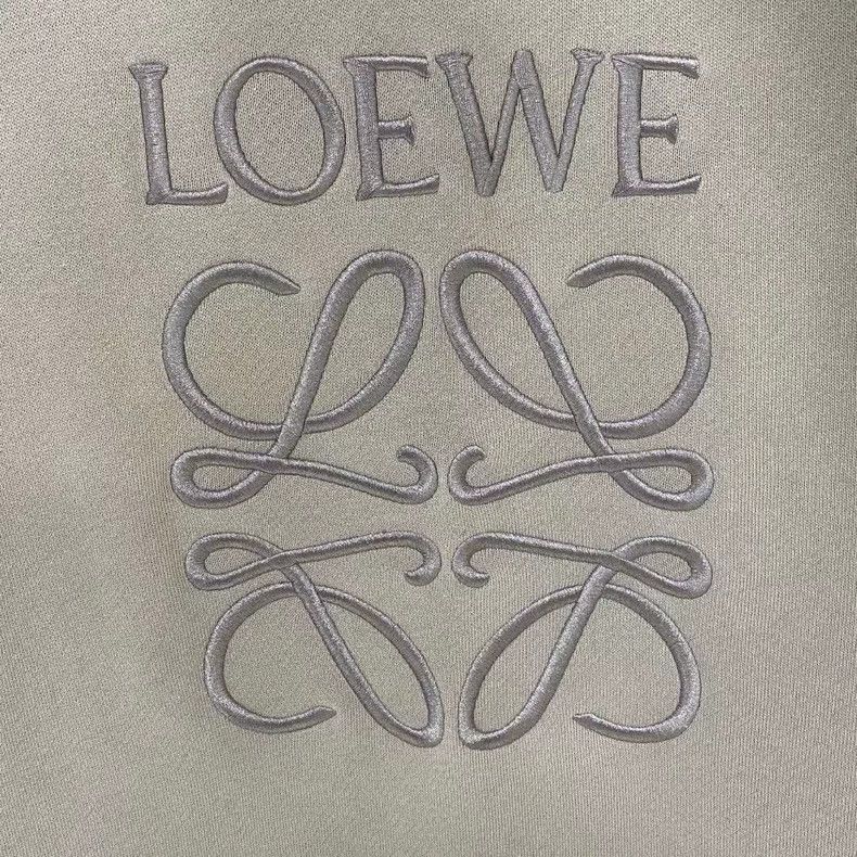 Loewe LOEWE Embroidered logo hoodie Size L / US 10 / IT 46 - 6 Thumbnail